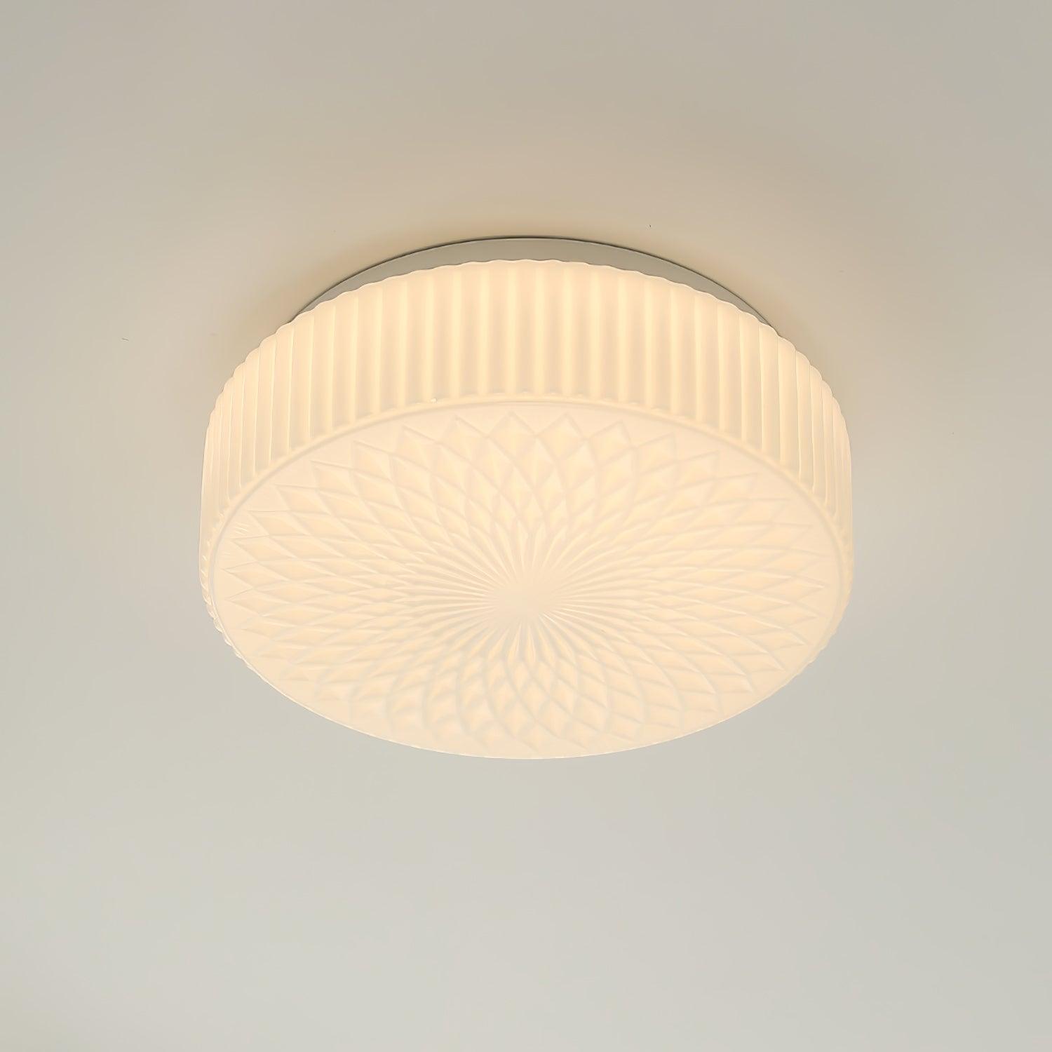 Ale Nordic Art Glass Ceiling Lamp-Neutral Decor