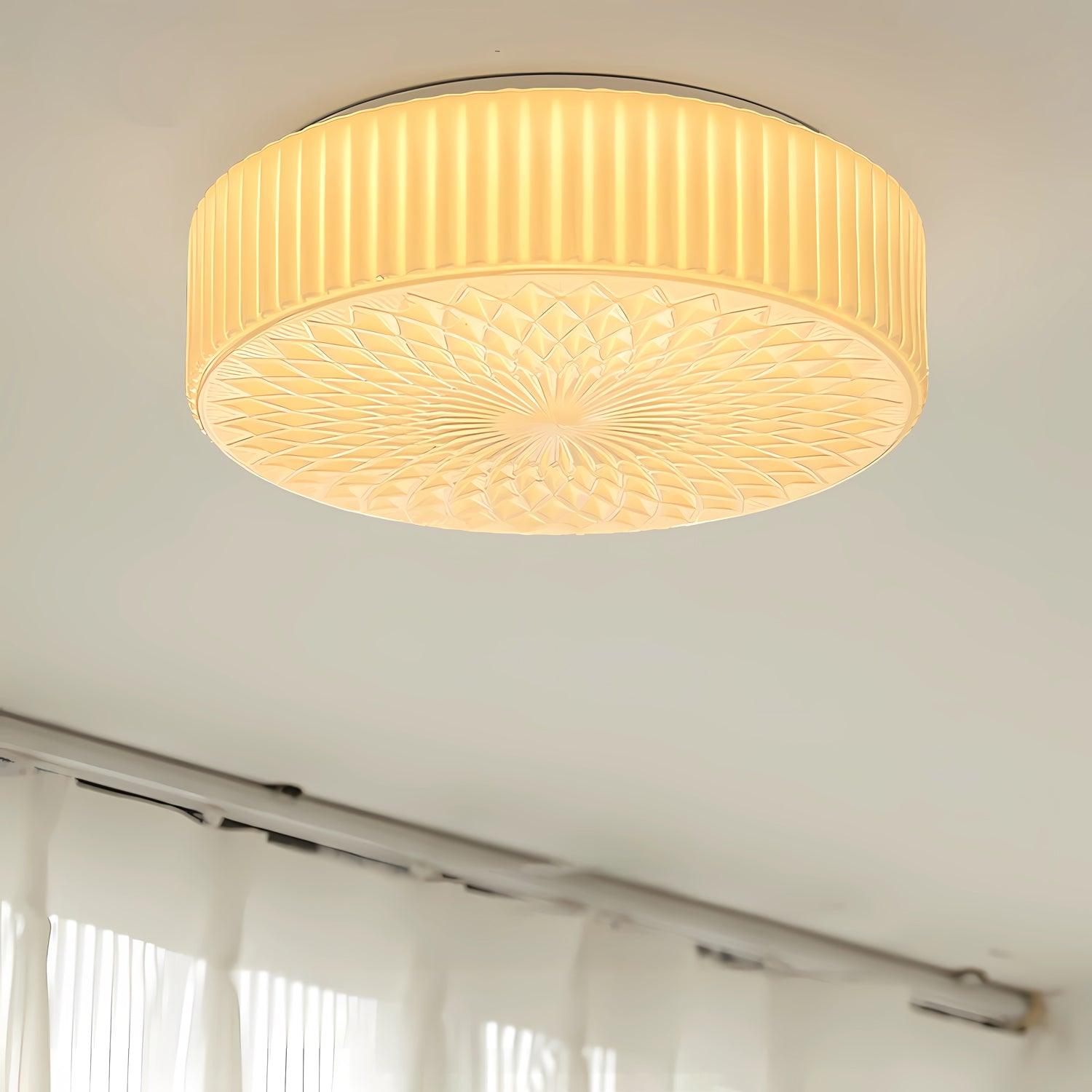 Ale Nordic Art Glass Ceiling Lamp-Neutral Decor