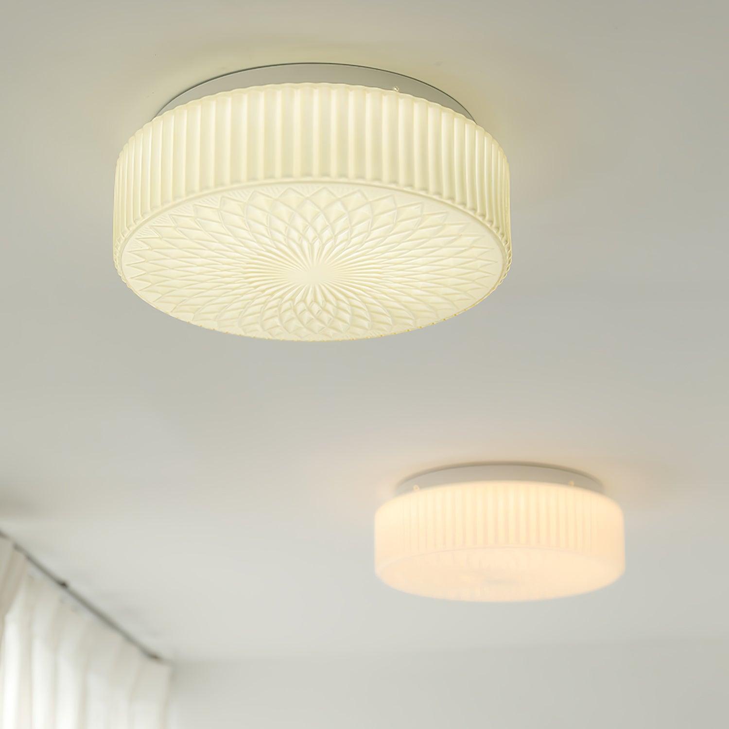 Ale Nordic Art Glass Ceiling Lamp-Neutral Decor