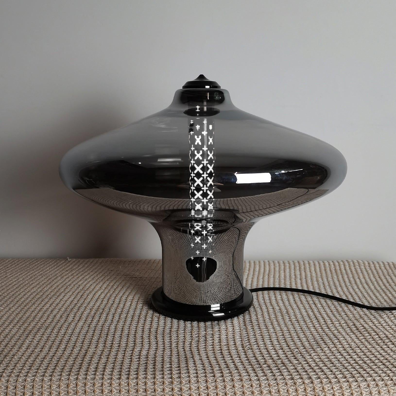 Anthony Modern Glass Table Lamp-Neutral Decor