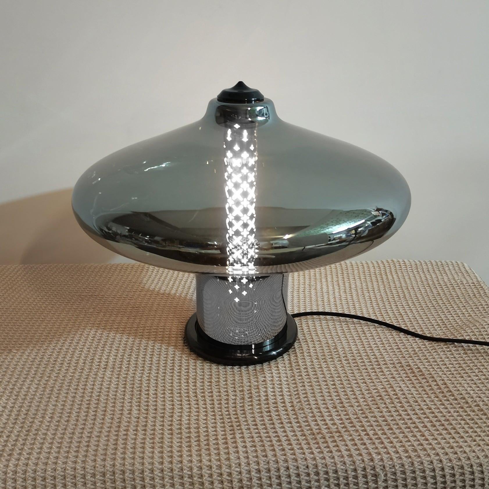 Anthony Modern Glass Table Lamp-Neutral Decor