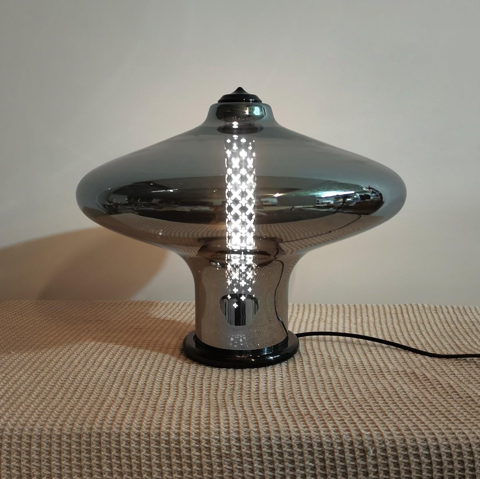 Anthony Modern Glass Table Lamp-Neutral Decor