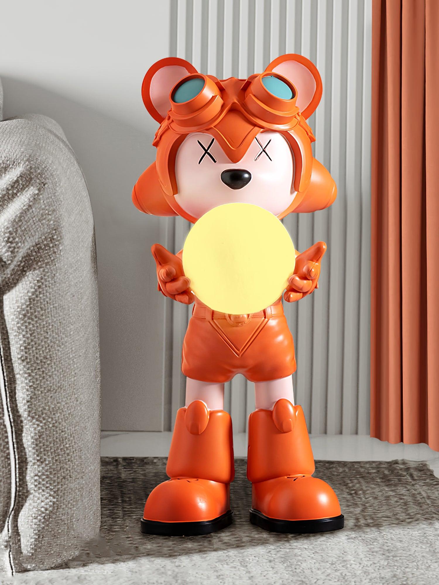 Dalo Modern Resin Floor Lamp-Neutral Decor