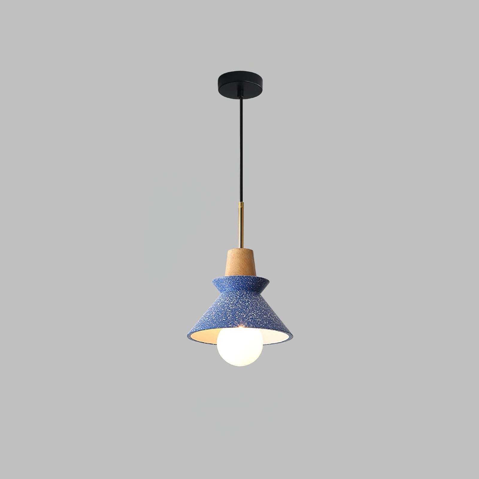 Revelo Pendant Lamp Wood Space Nordic Minimalist-Neutral Decor