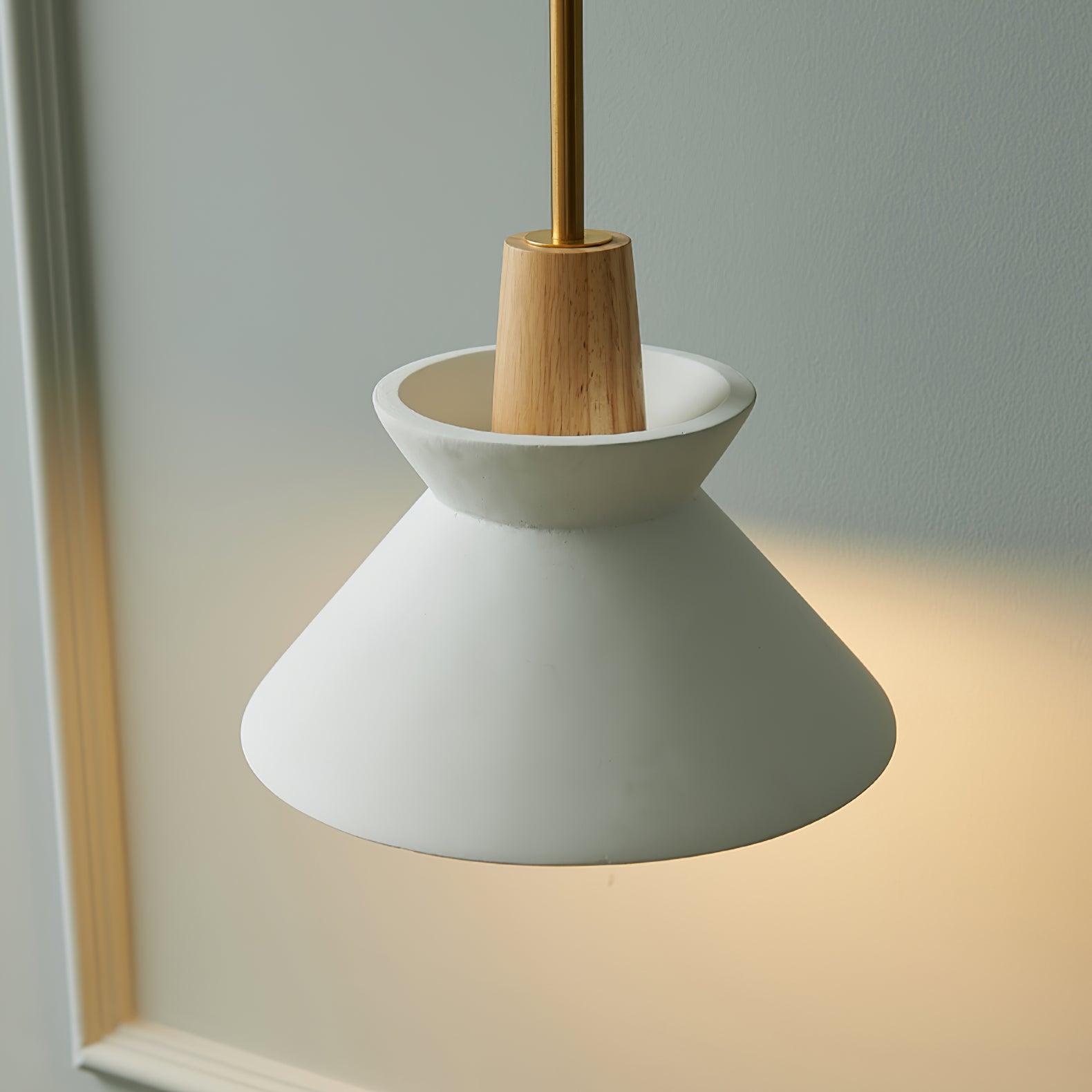 Revelo Pendant Lamp Wood Space Nordic Minimalist-Neutral Decor