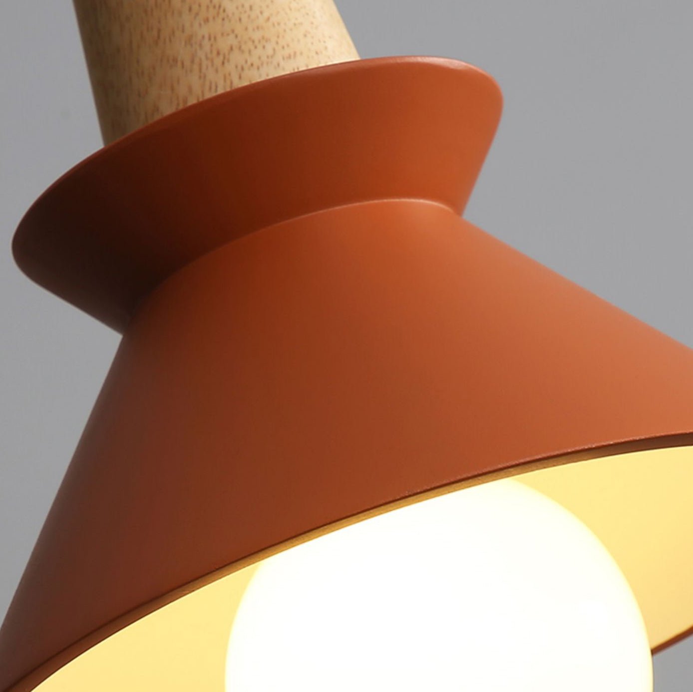 Revelo Pendant Lamp Wood Space Nordic Minimalist-Neutral Decor