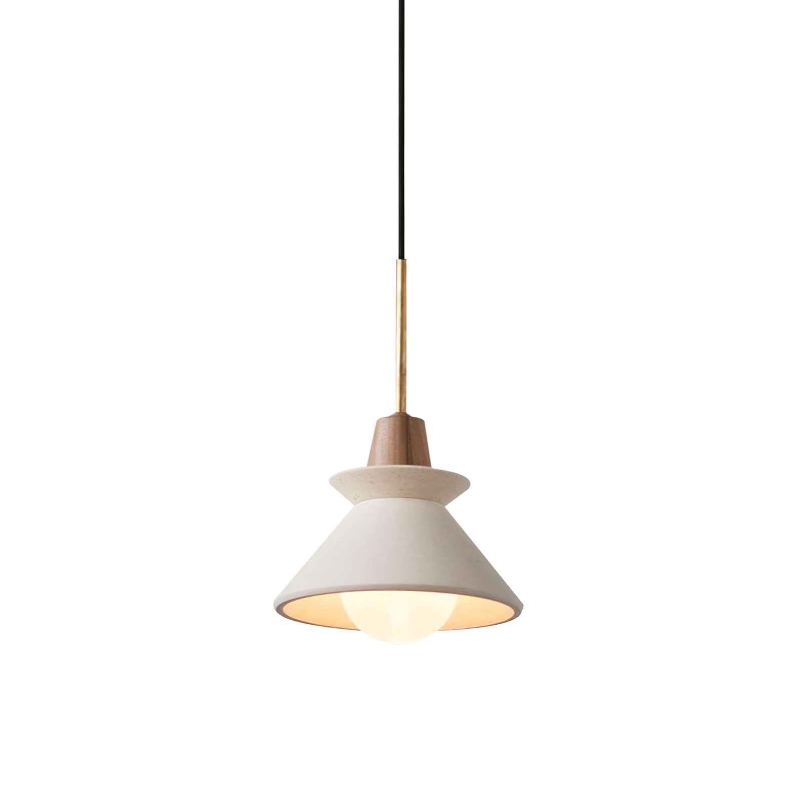 Revelo Pendant Lamp Wood Space Nordic Minimalist-Neutral Decor