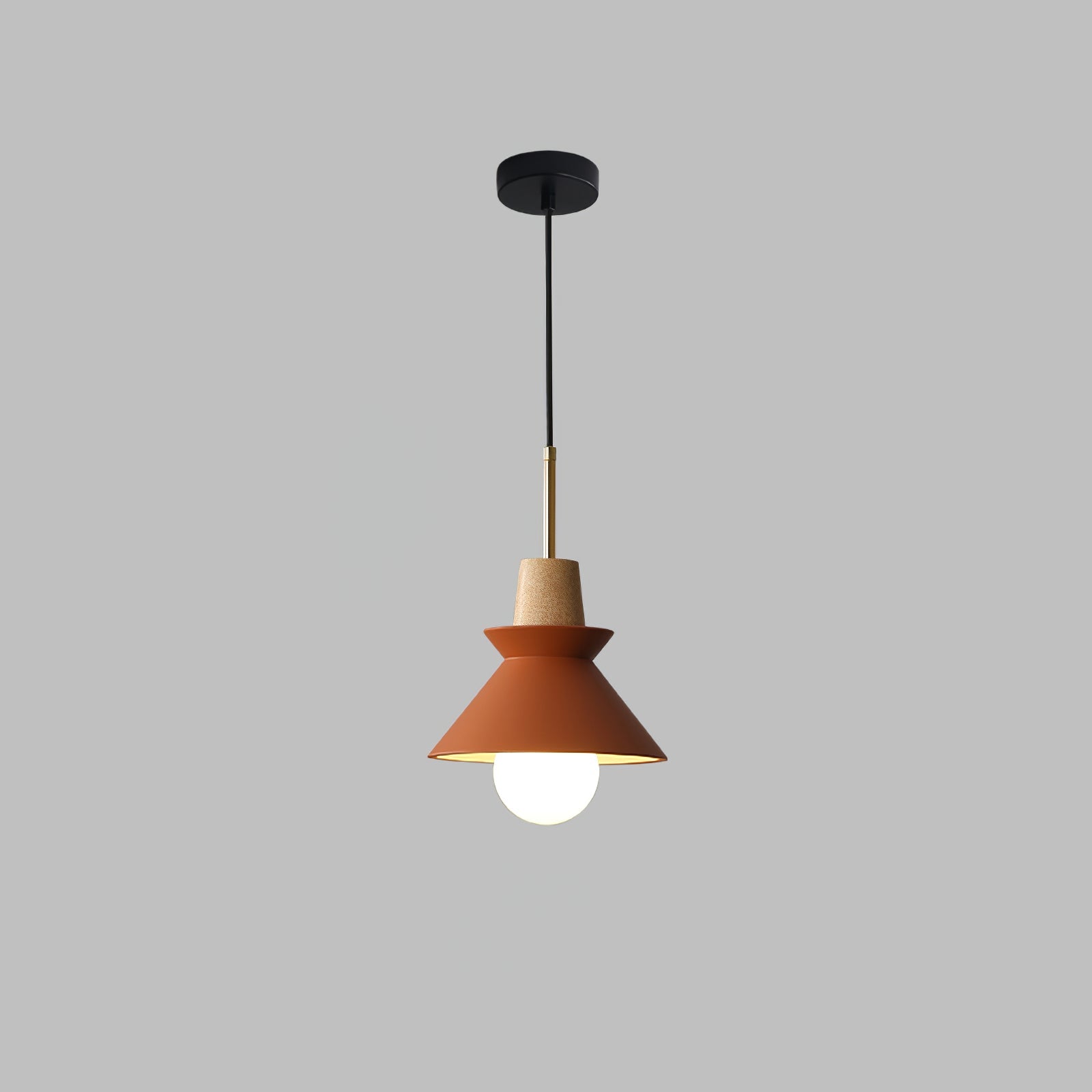 Revelo Pendant Lamp Wood Space Nordic Minimalist-Neutral Decor