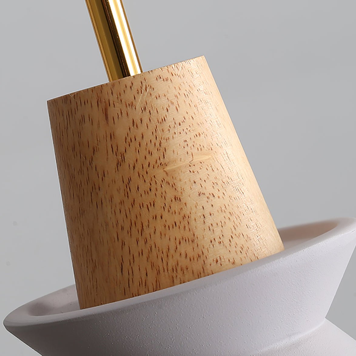 Revelo Pendant Lamp Wood Space Nordic Minimalist-Neutral Decor
