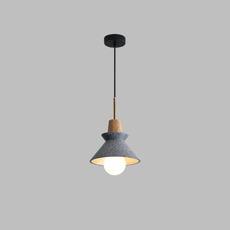 Revelo Pendant Lamp Wood Space Nordic Minimalist-Neutral Decor