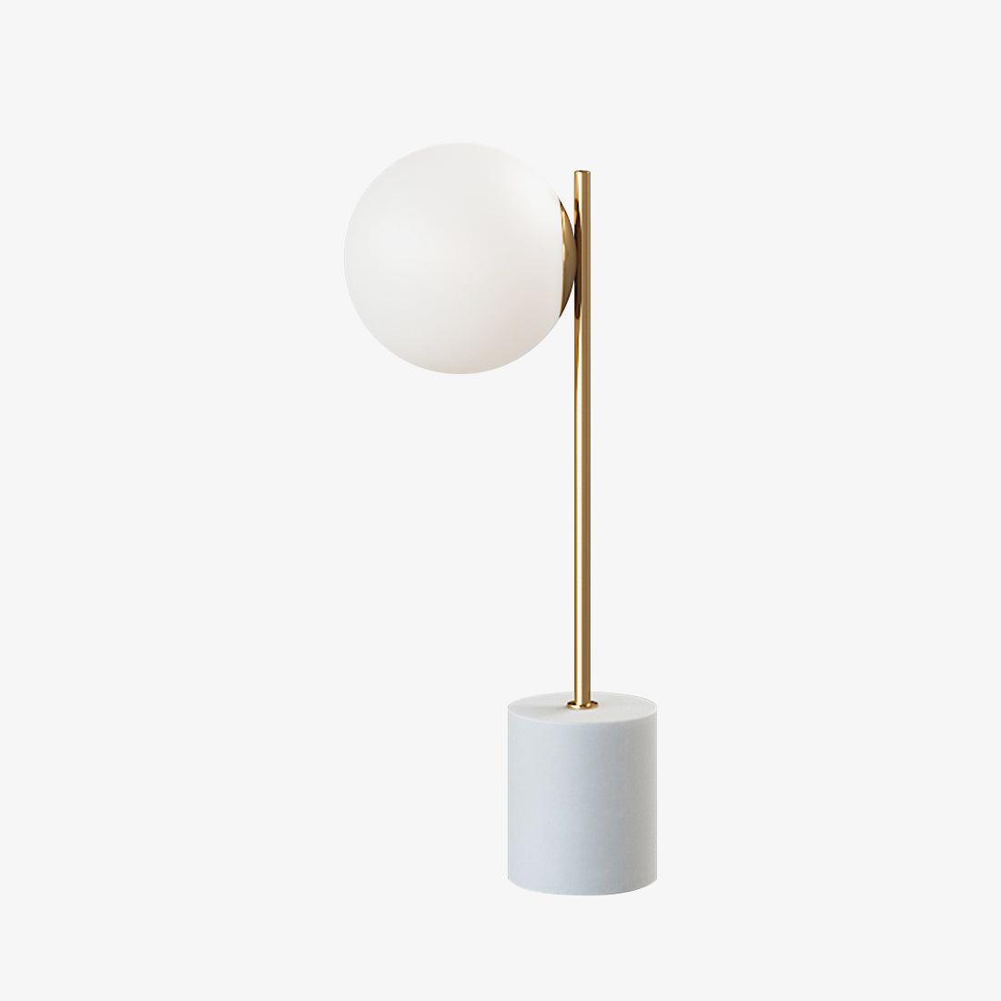 Tocor Marble Minimalist Table Lamp-Neutral Decor