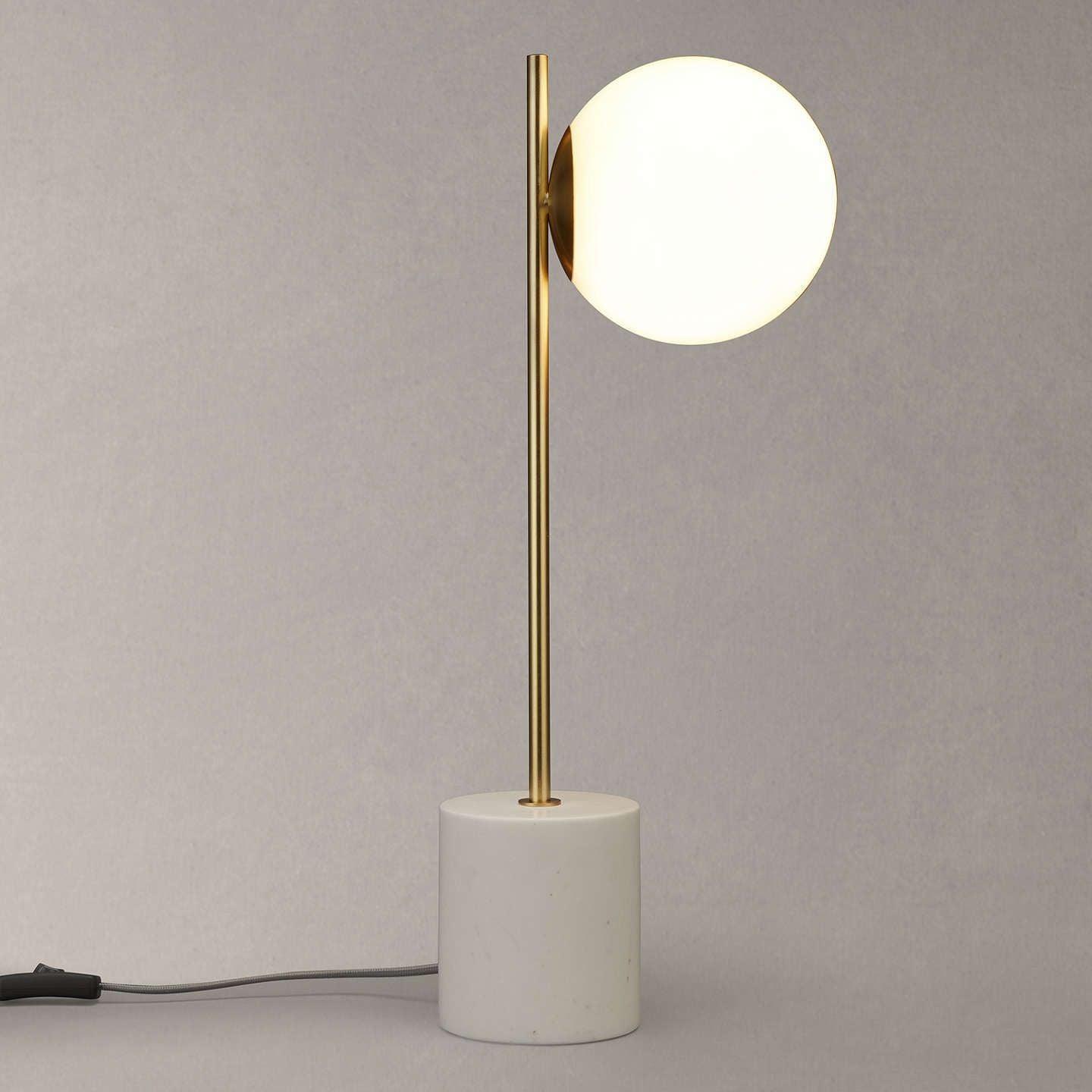 Tocor Marble Minimalist Table Lamp-Neutral Decor