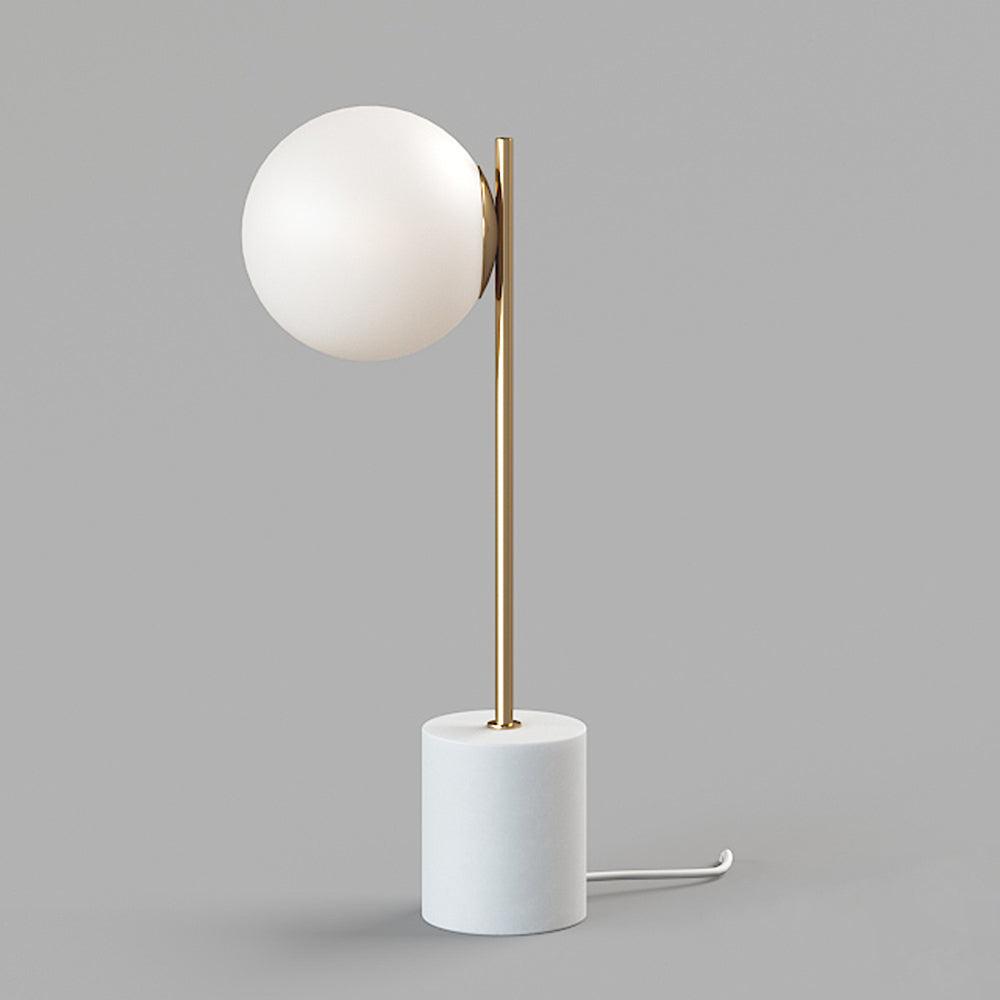 Tocor Marble Minimalist Table Lamp-Neutral Decor