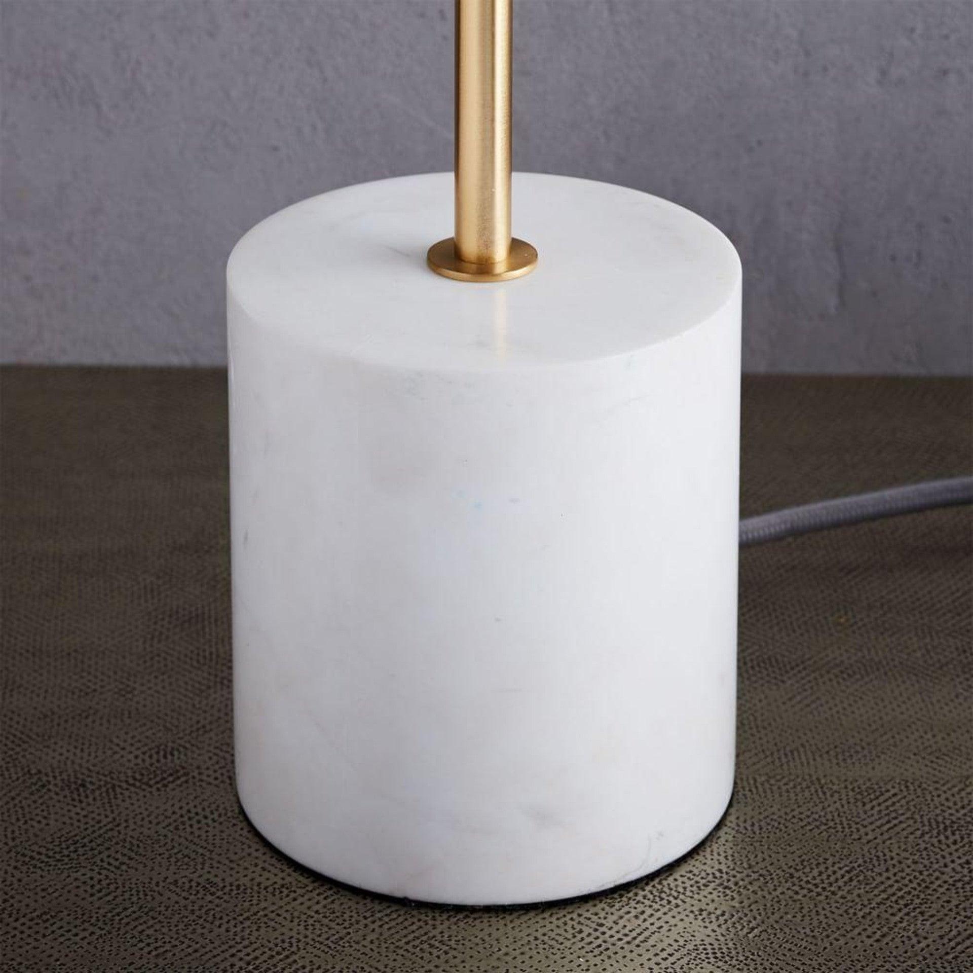Tocor Marble Minimalist Table Lamp-Neutral Decor