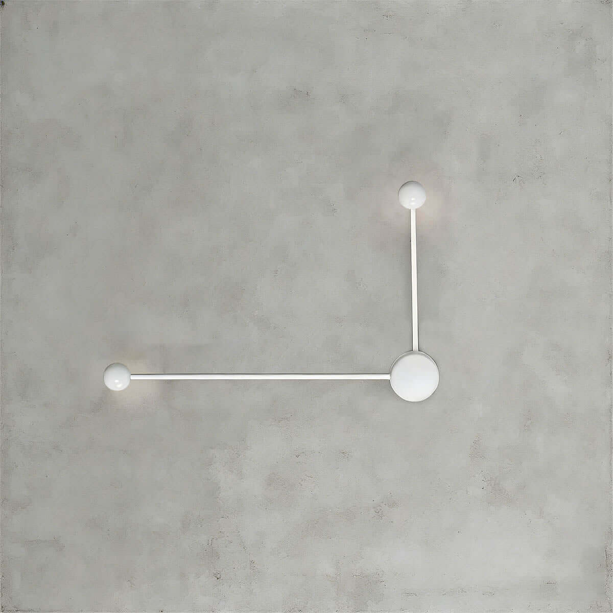 Sphere-on-Stem LED Wall Sconce-Neutral Decor