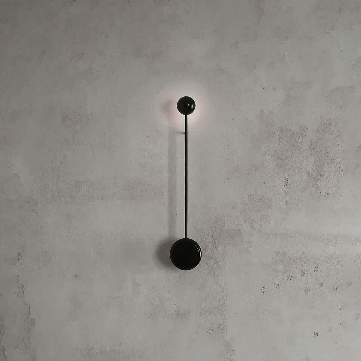 Sphere-on-Stem LED Wall Sconce-Neutral Decor