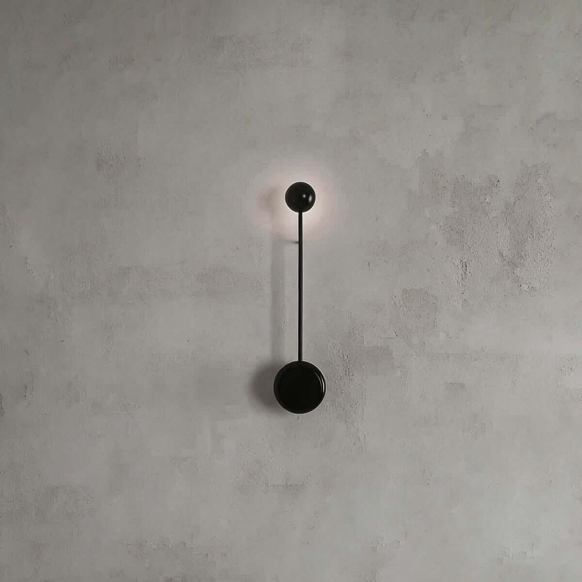 Sphere-on-Stem LED Wall Sconce-Neutral Decor