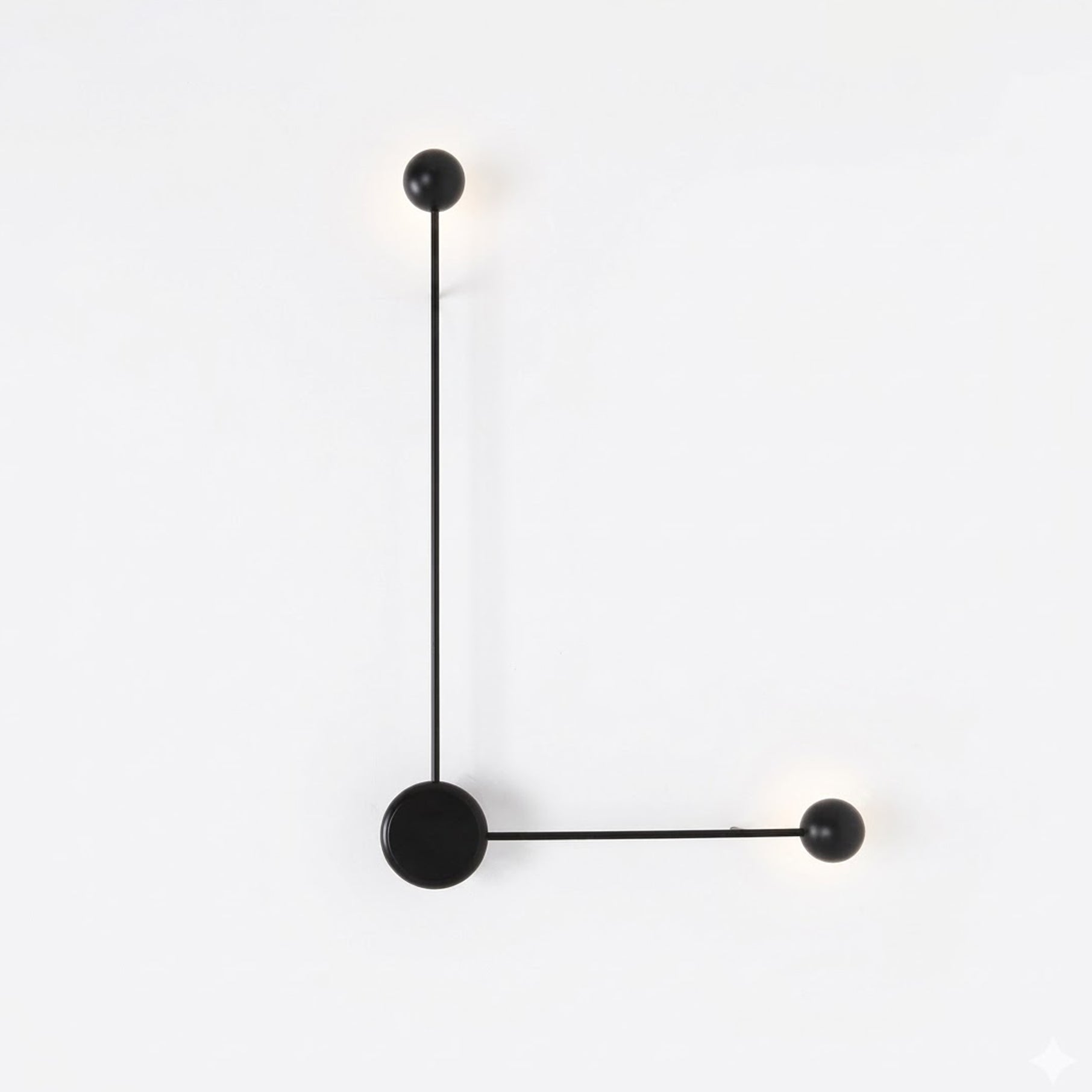 Sphere Stem Led Wall Sconce-Neutral Decor