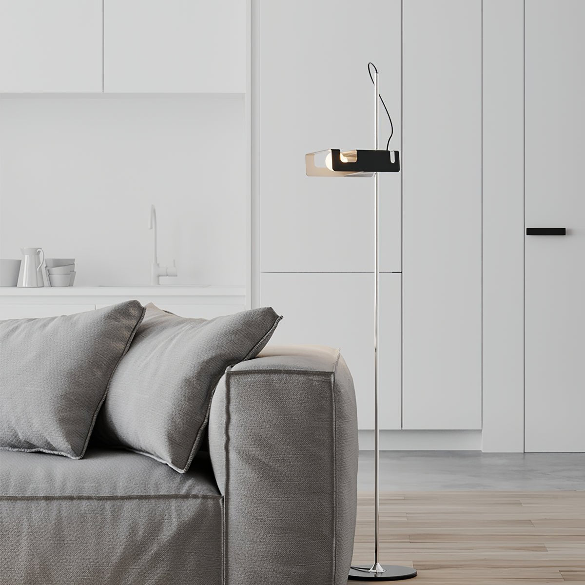 Merven Minimalist Floor Lamp-Neutral Decor