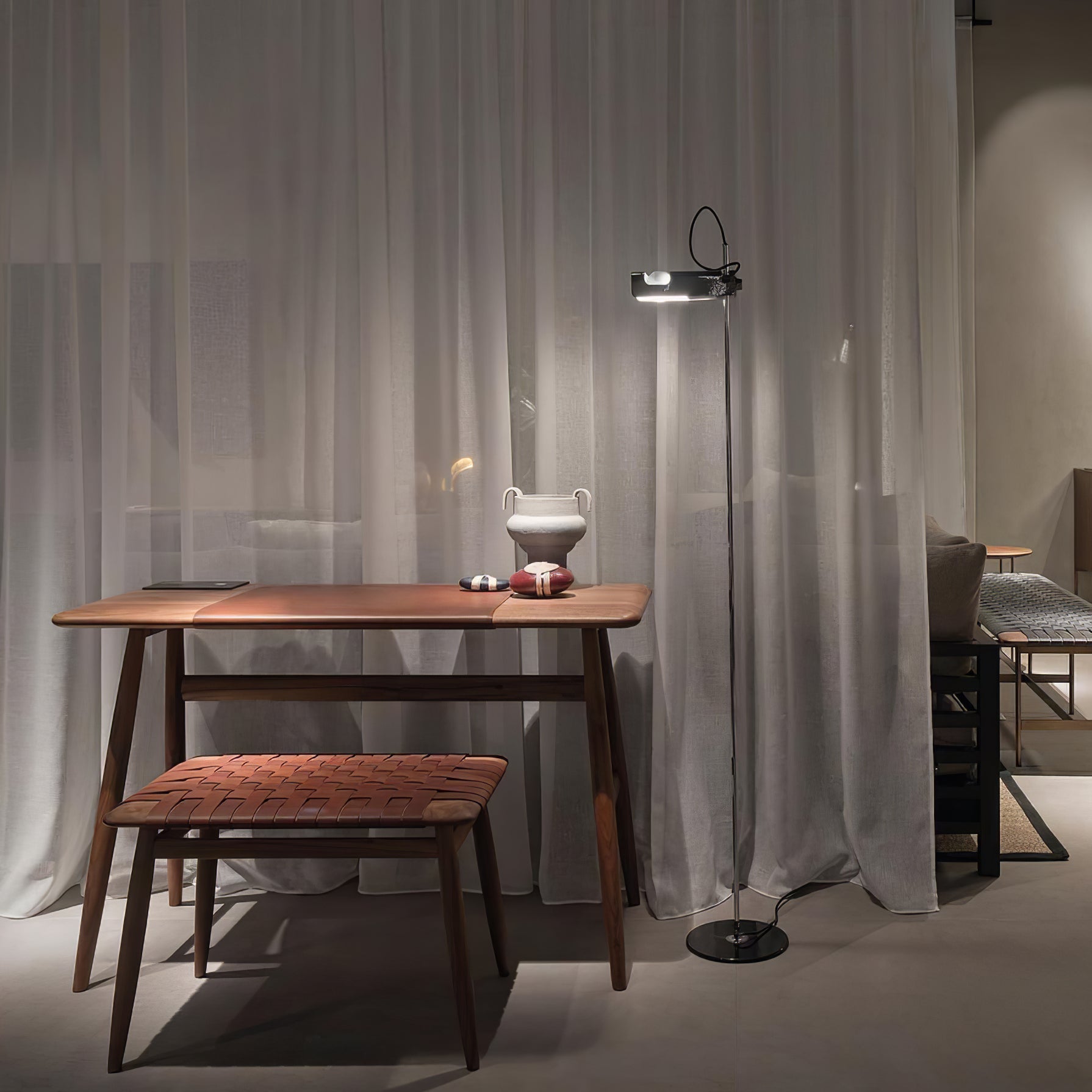 Merven Minimalist Floor Lamp-Neutral Decor