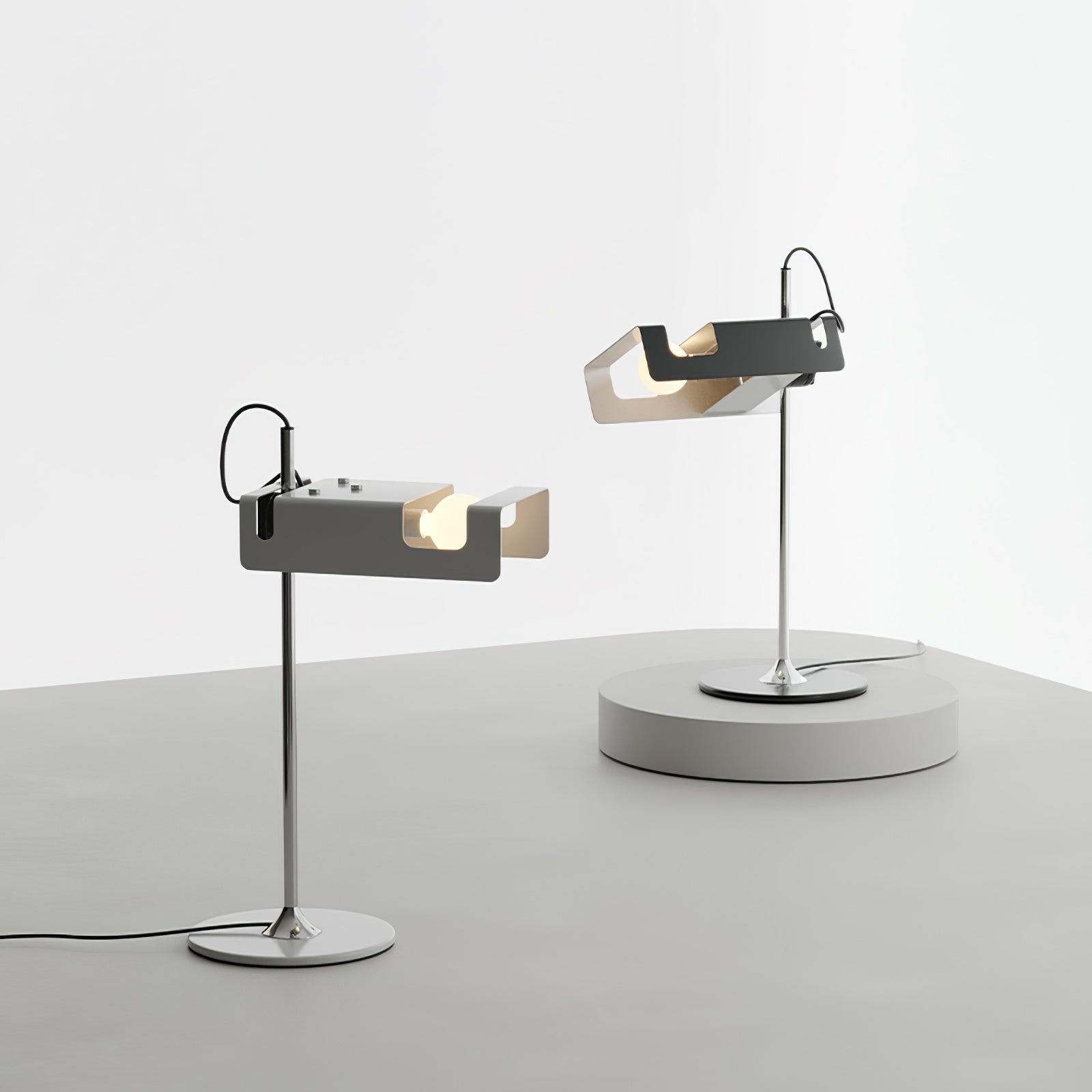 Lumousin Futuristic Table Lamp-Neutral Decor
