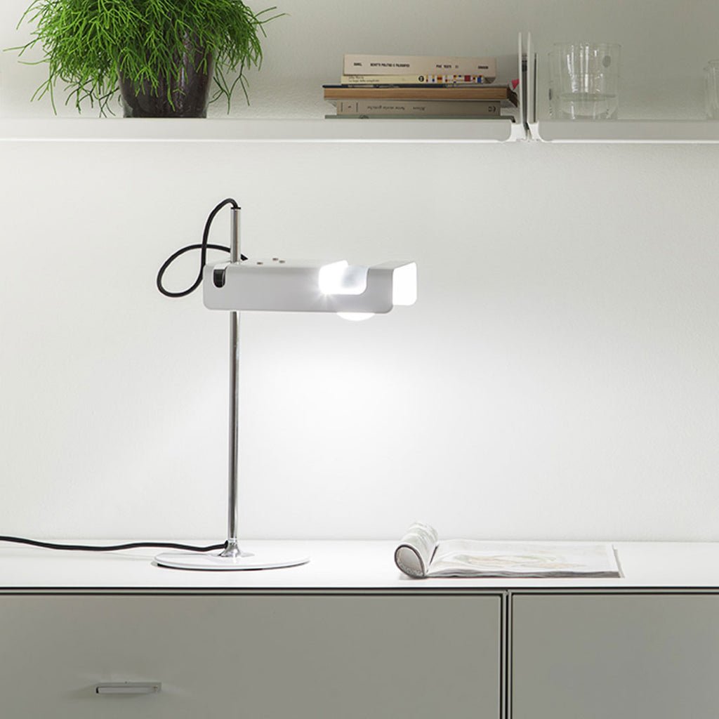 Lumousin Futuristic Table Lamp-Neutral Decor
