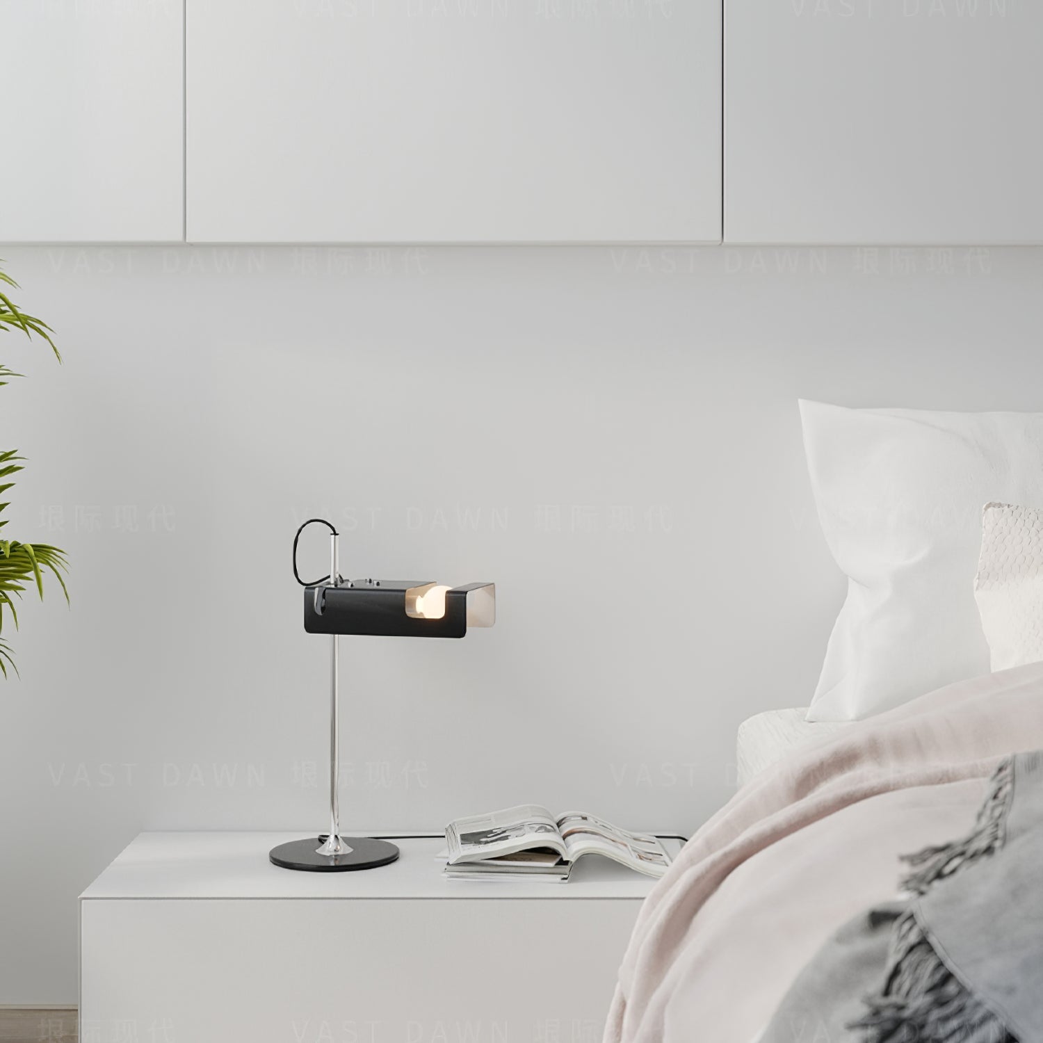 Lumousin Futuristic Table Lamp-Neutral Decor