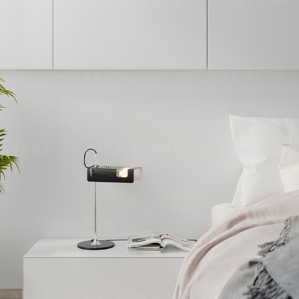 Lumousin Futuristic Table Lamp-Neutral Decor