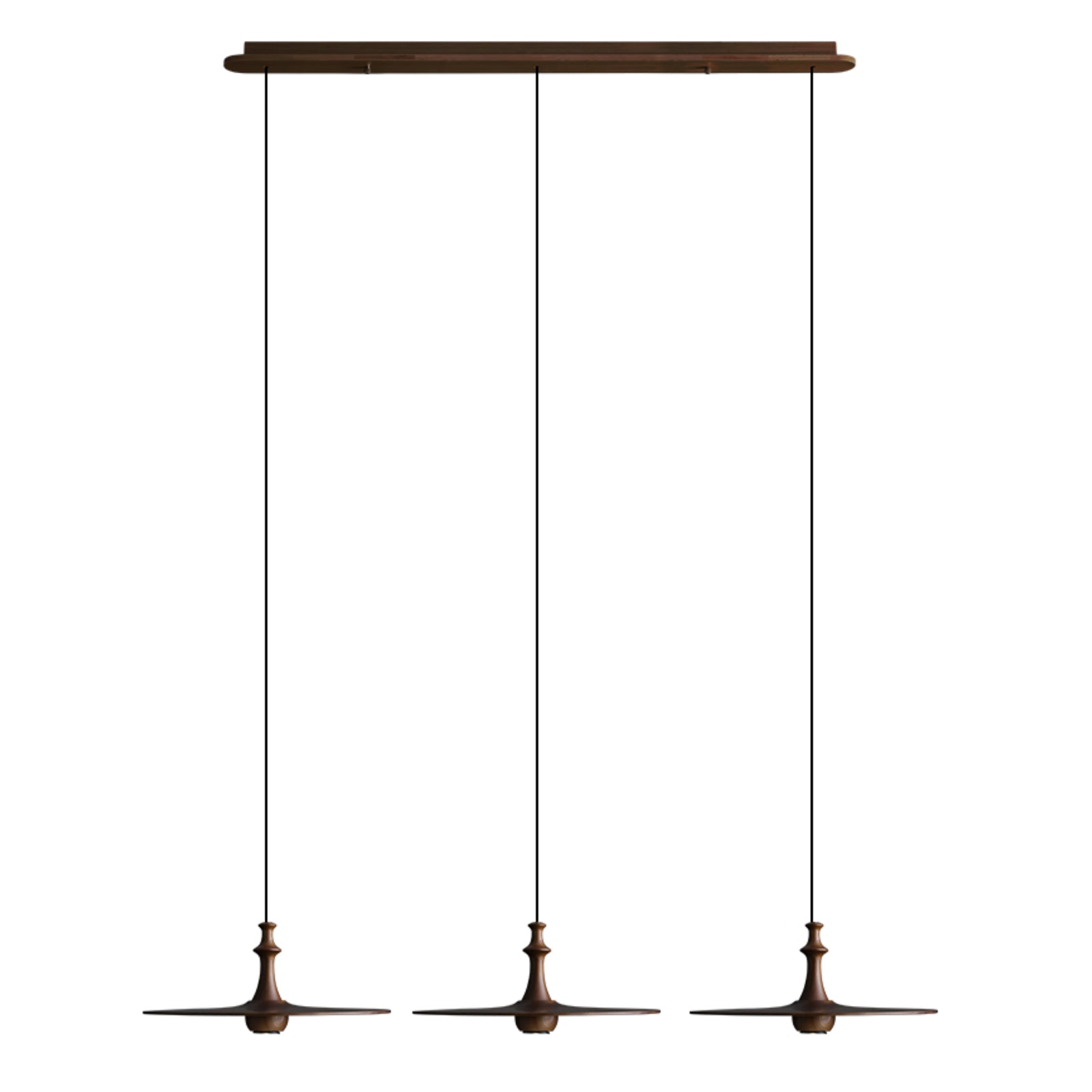 Syrinyra Sculptural Wood Disc Pendant Light-Neutral Decor