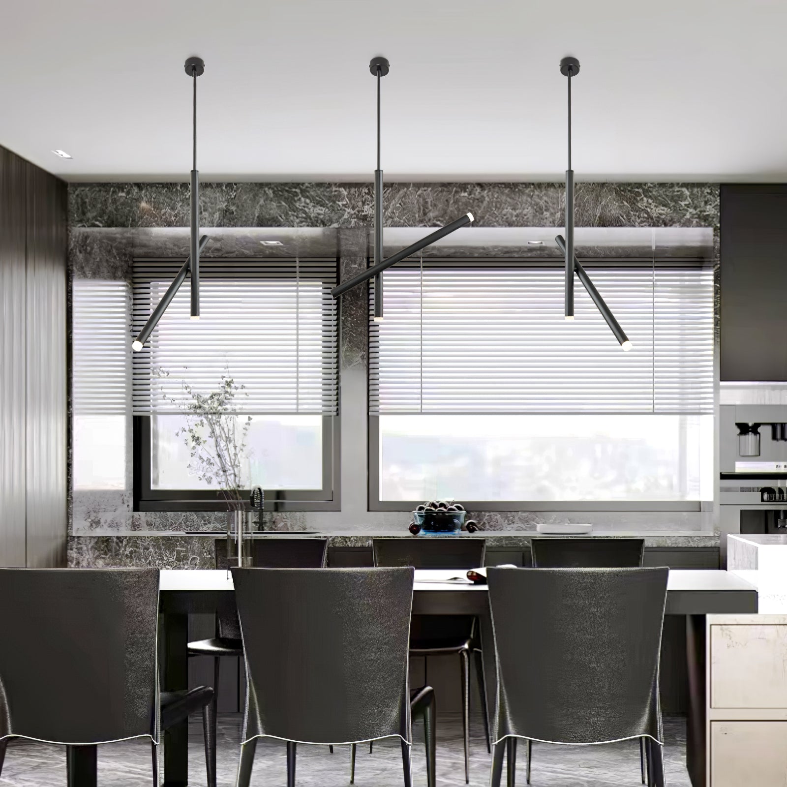 Imogen Minimalist Linear Pendant Light-Neutral Decor