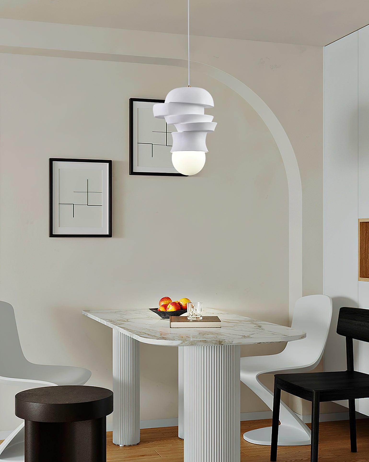 Tyev Individual Creativity Resin Glass Pendant Lamp-Neutral Decor
