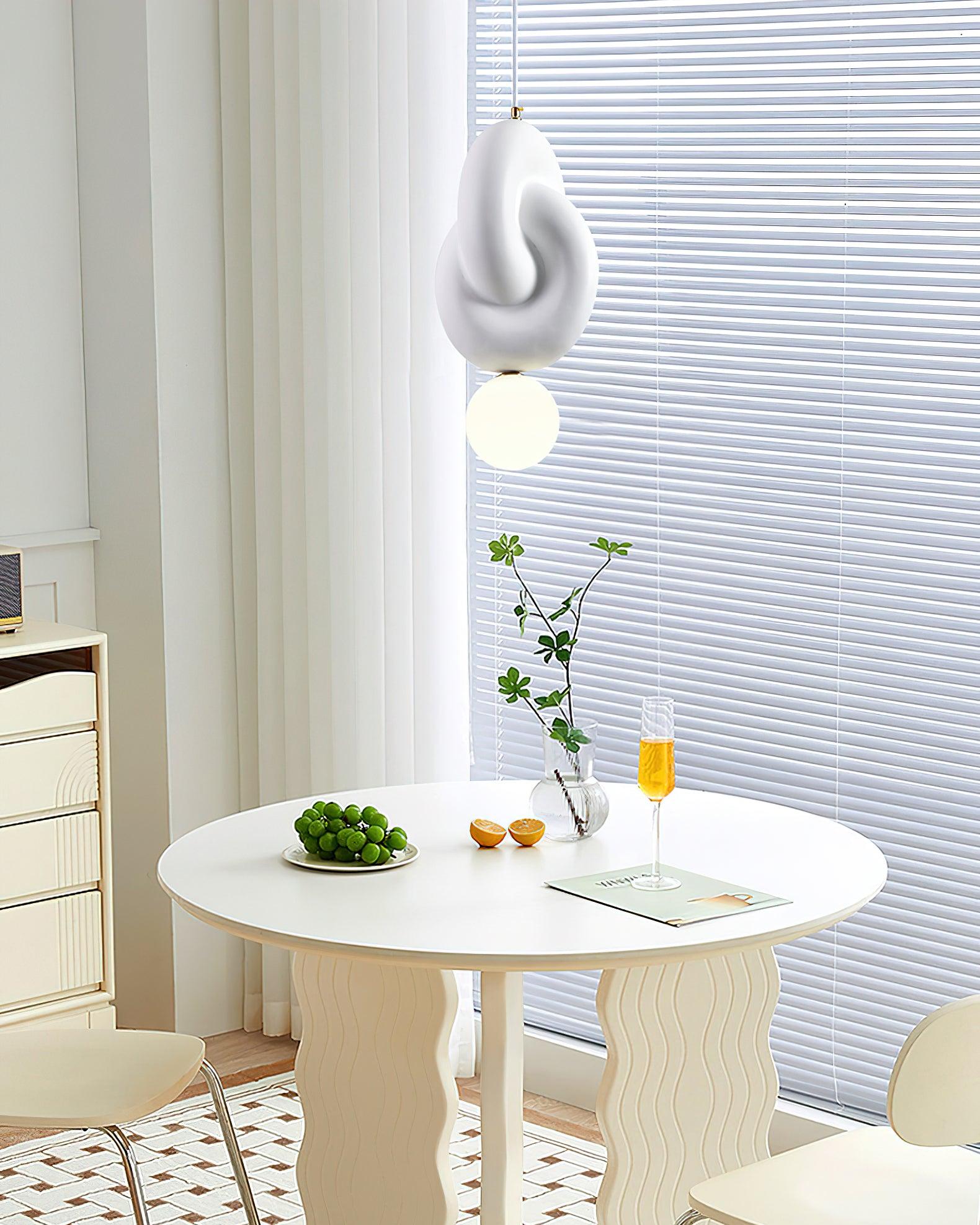 Tyev Individual Creativity Resin Glass Pendant Lamp-Neutral Decor