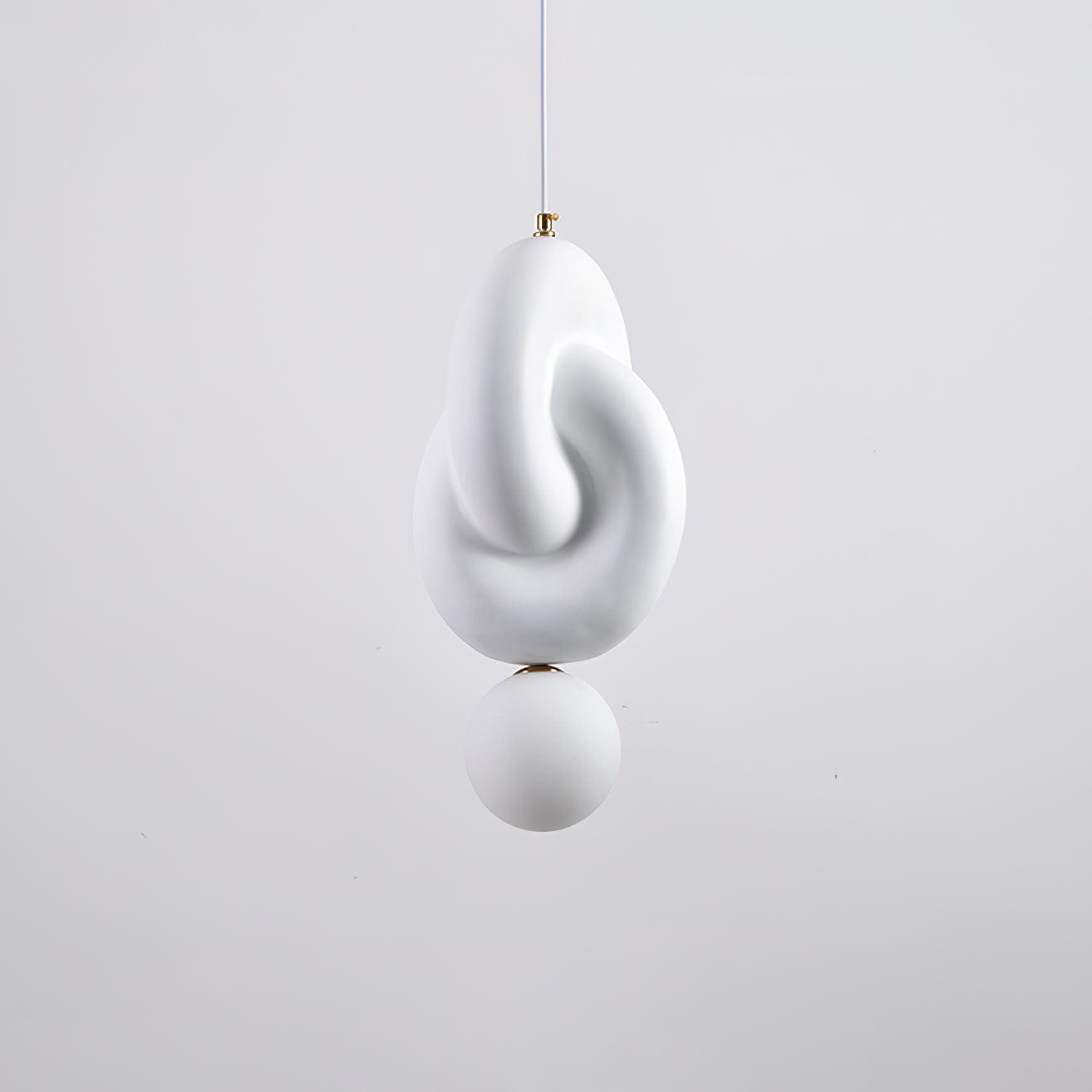 Tyev Individual Creativity Resin Glass Pendant Lamp-Neutral Decor