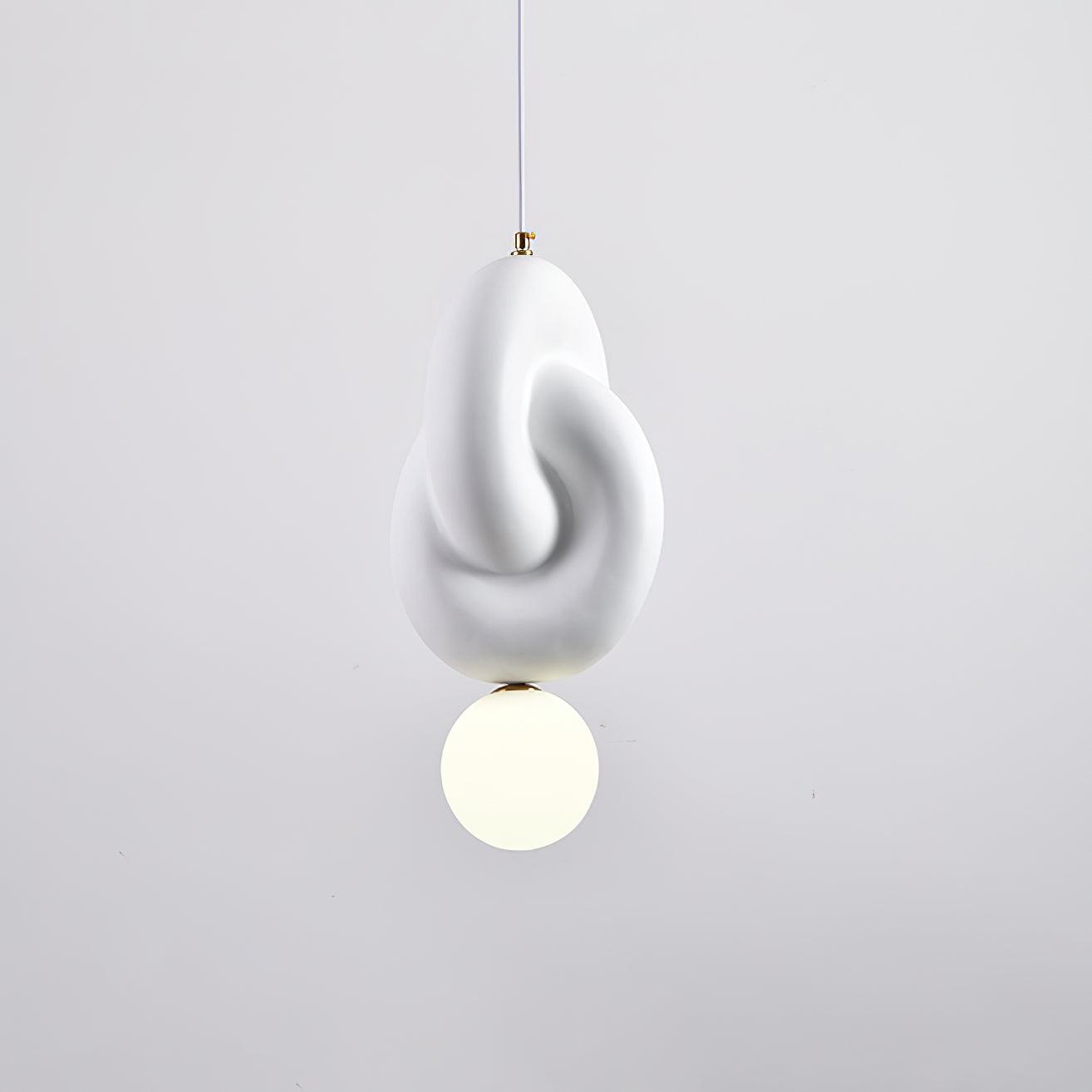 Tyev Individual Creativity Resin Glass Pendant Lamp-Neutral Decor