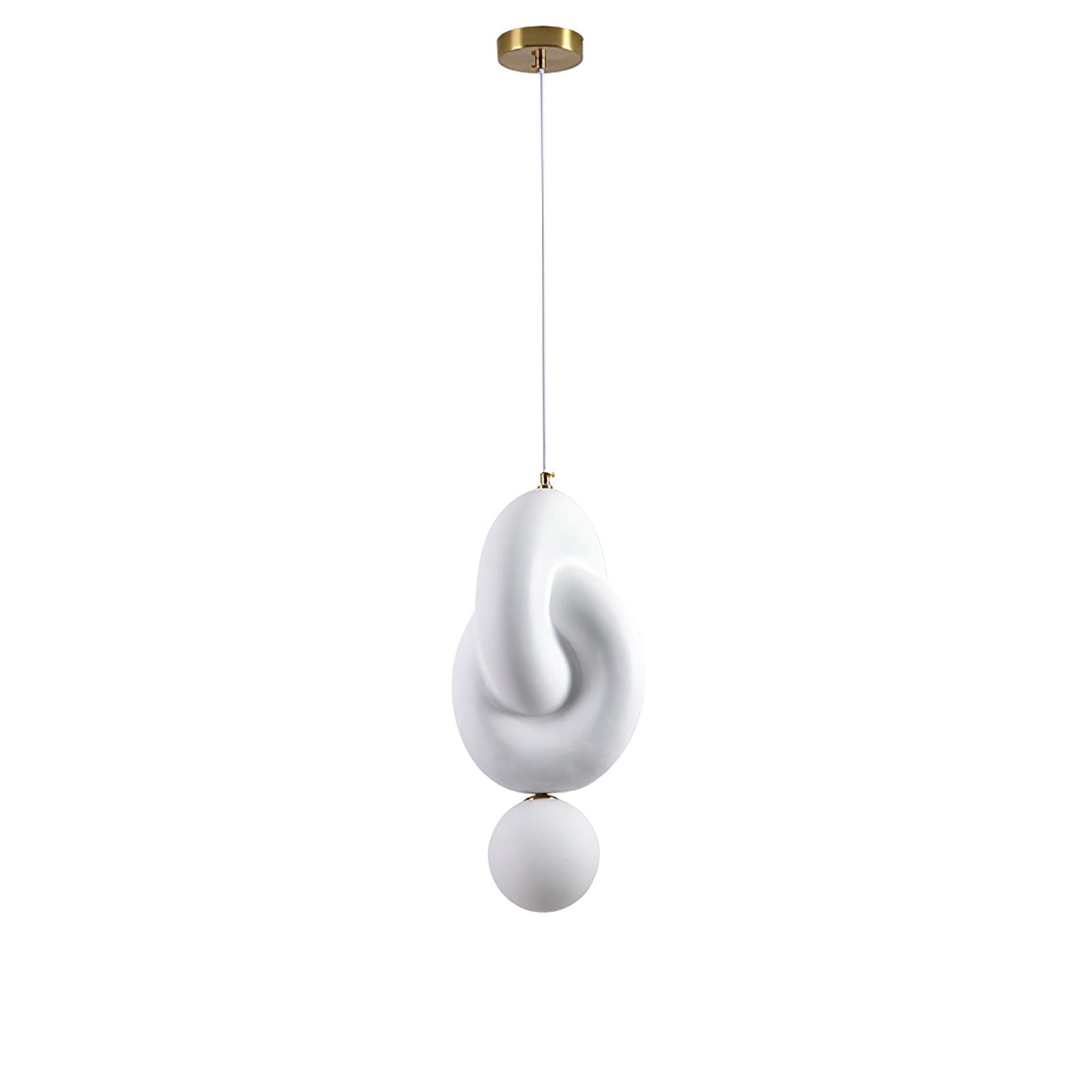 Tyev Individual Creativity Resin Glass Pendant Lamp-Neutral Decor
