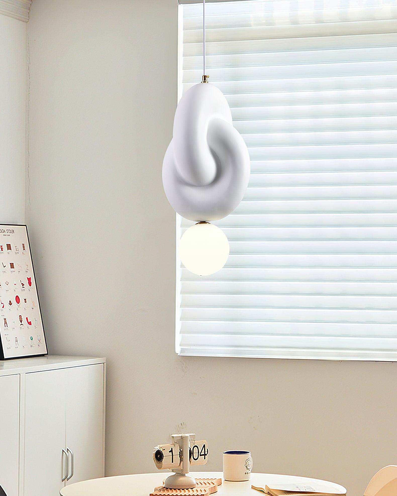 Tyev Individual Creativity Resin Glass Pendant Lamp-Neutral Decor