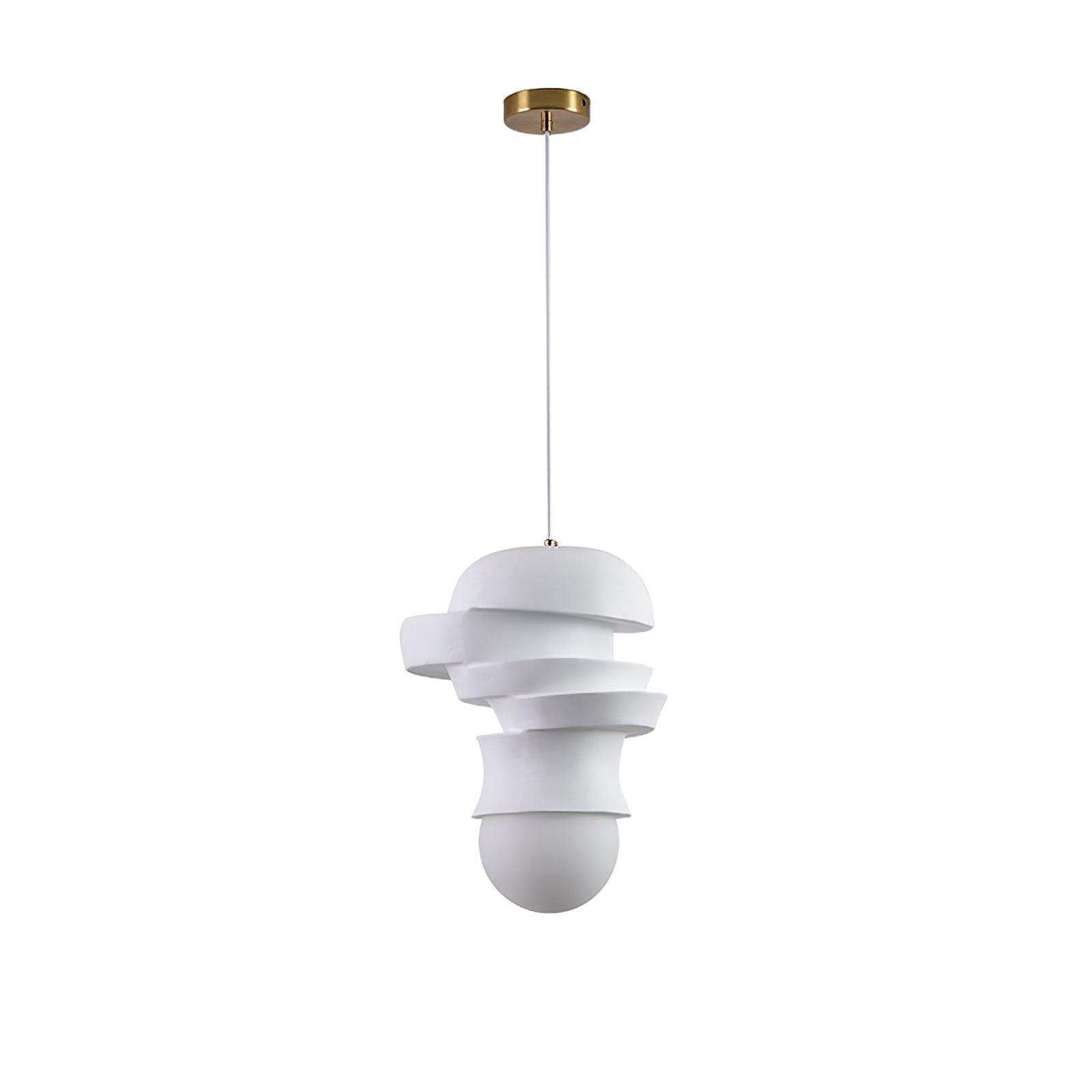 Tyev Individual Creativity Resin Glass Pendant Lamp-Neutral Decor