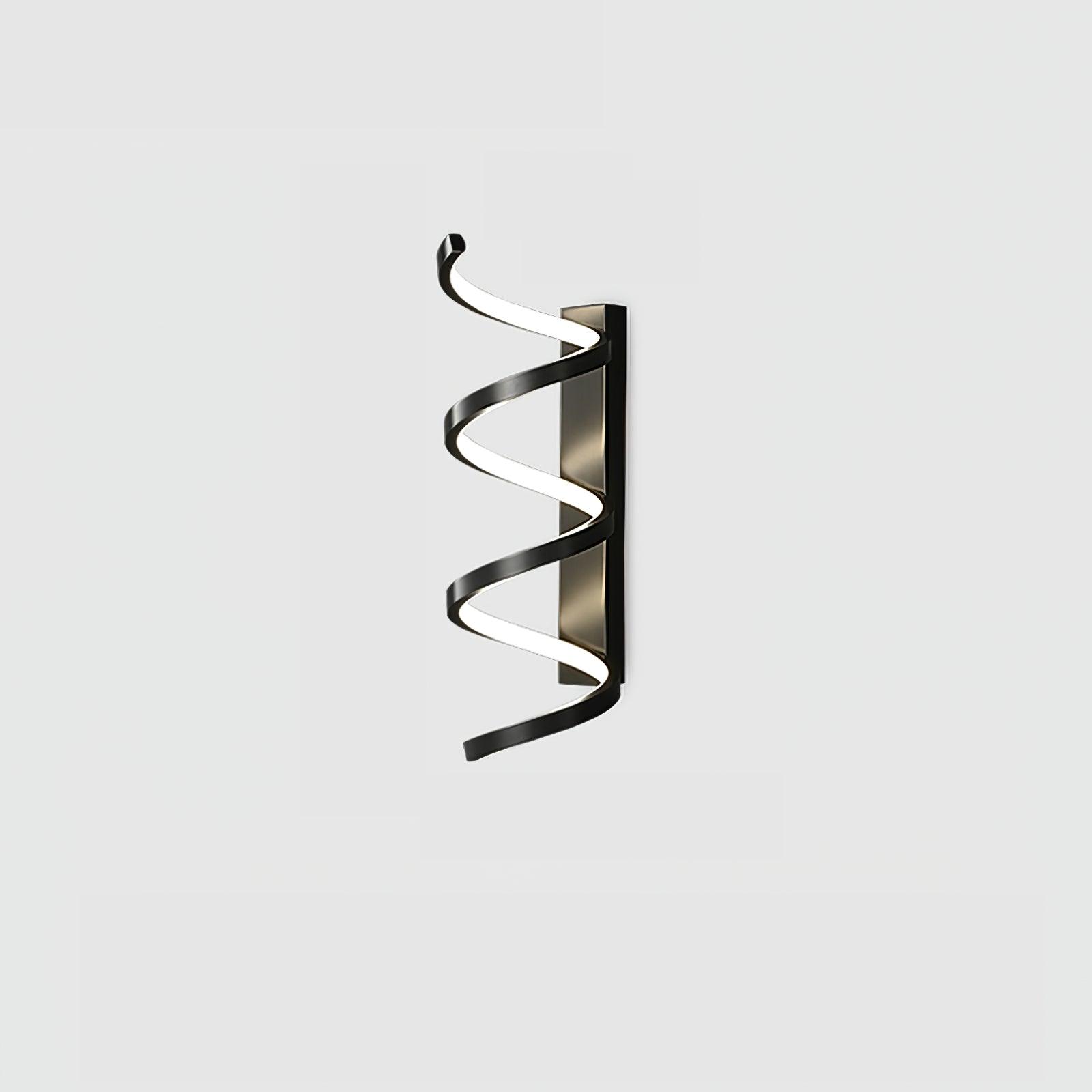 Asilion Nordic Art Spiral Wall Light-Neutral Decor