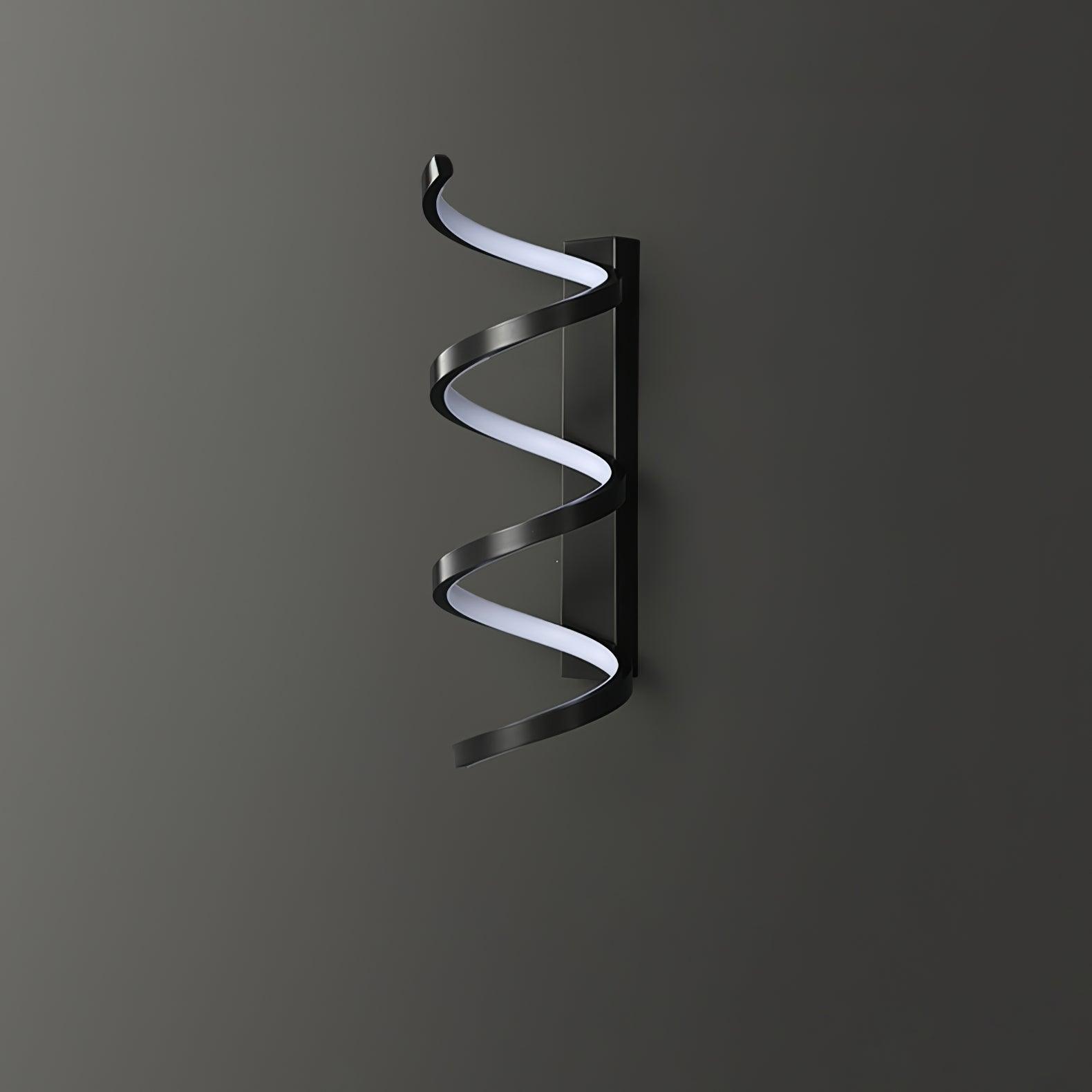 Asilion Nordic Art Spiral Wall Light-Neutral Decor