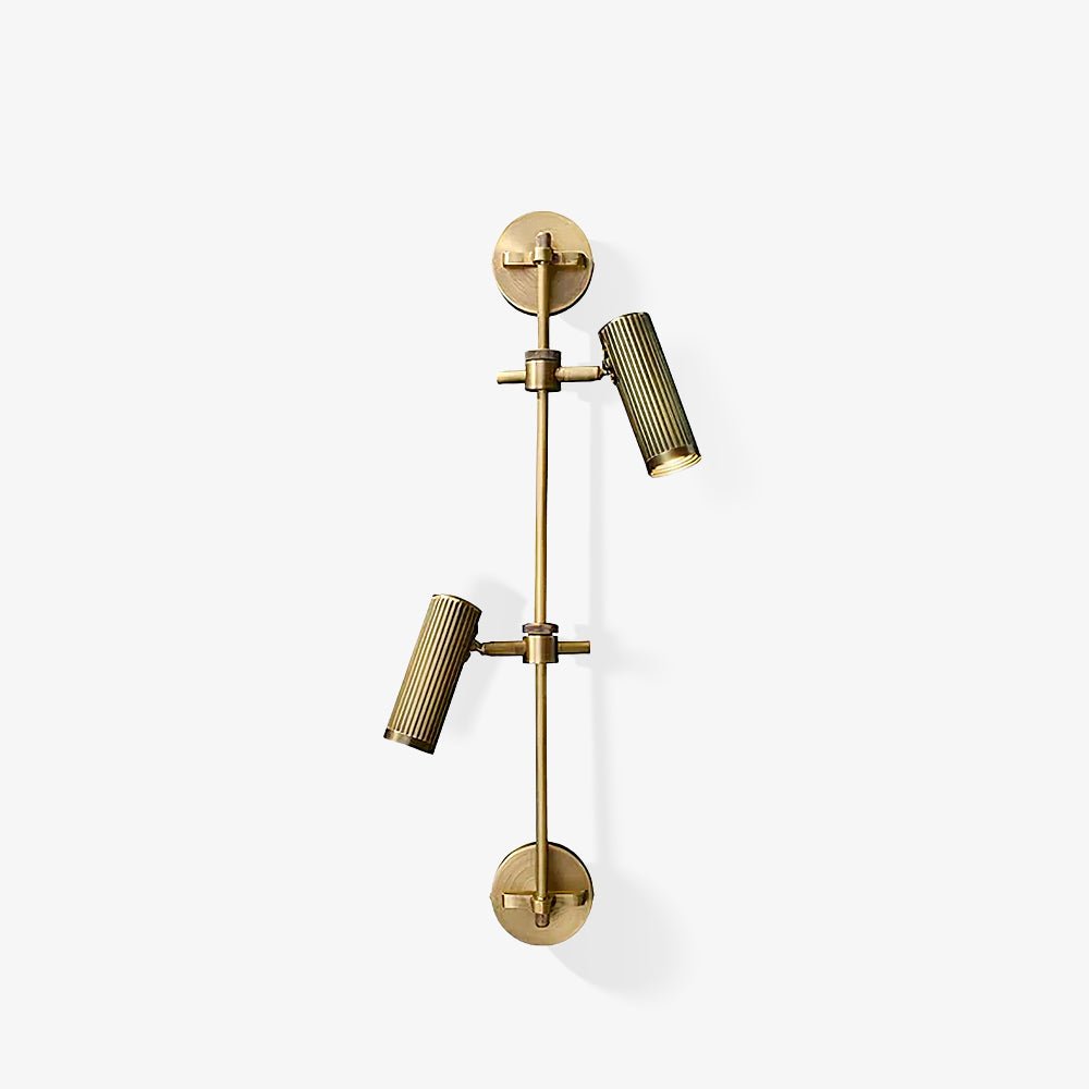 Kirixel Brass Industrial Wall Lamp-Neutral Decor