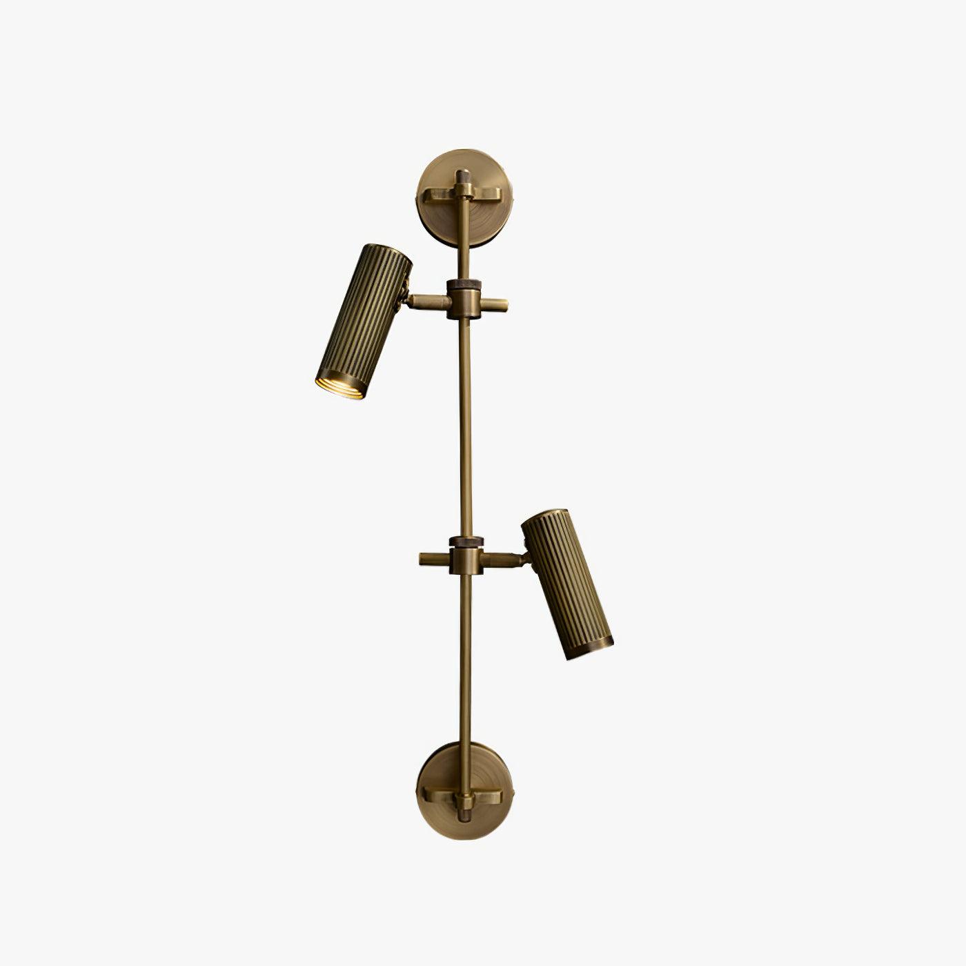 Kirixel Brass Industrial Wall Lamp-Neutral Decor