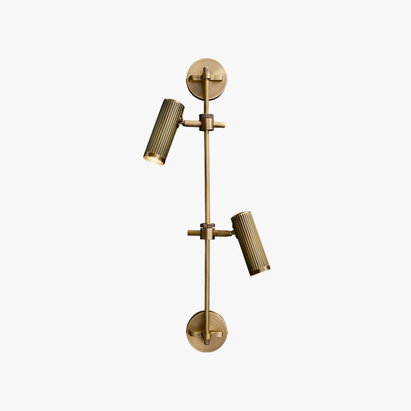 Kirixel Brass Industrial Wall Lamp-Neutral Decor
