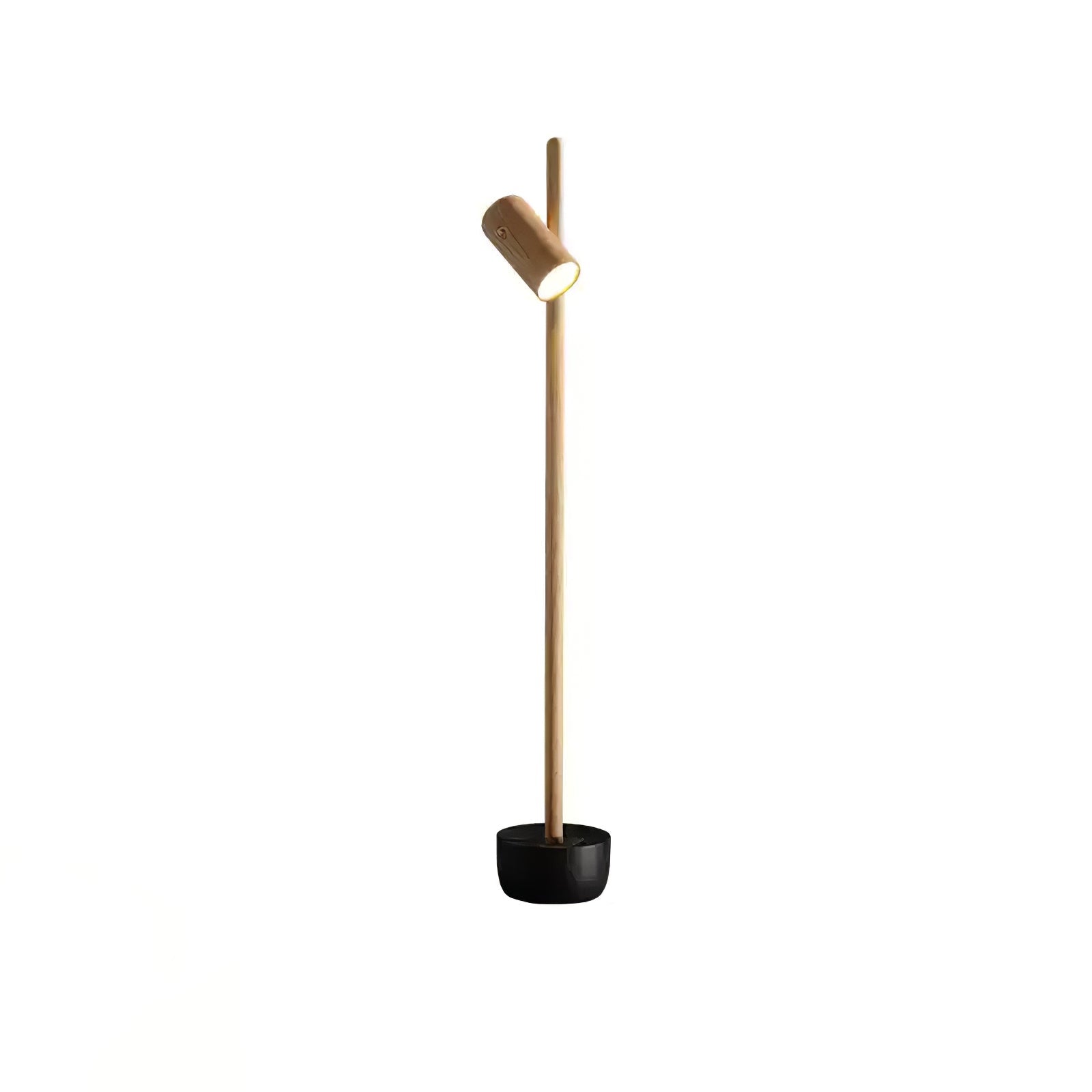 Kirixy Floor Lamp Spotlight Wood-Neutral Decor