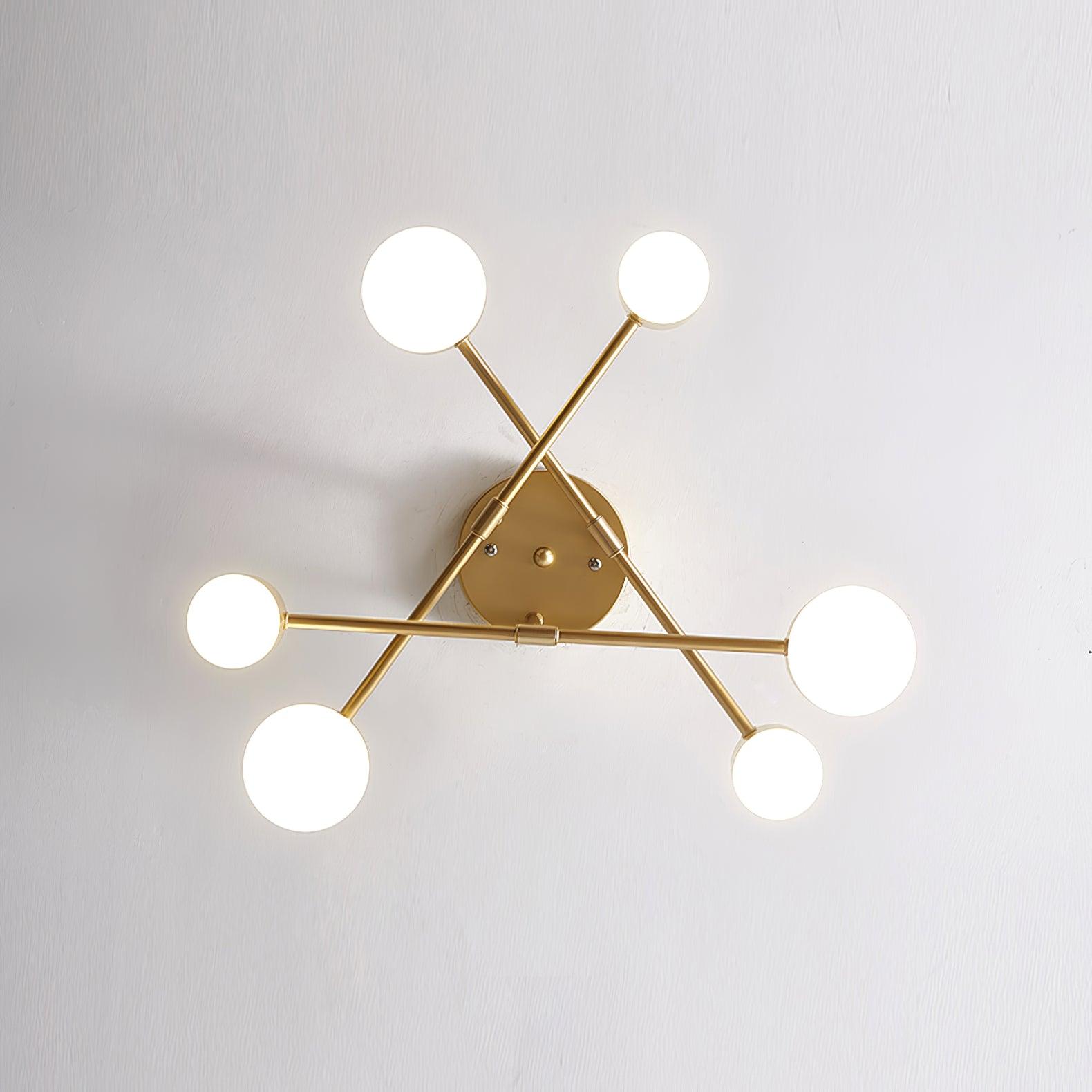 Sputnik Ceiling Light-Neutral Decor