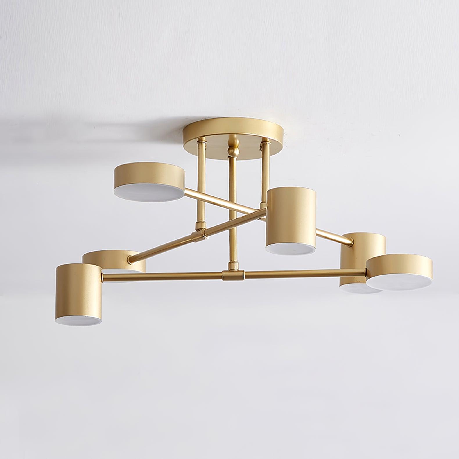Sputnik Ceiling Light-Neutral Decor