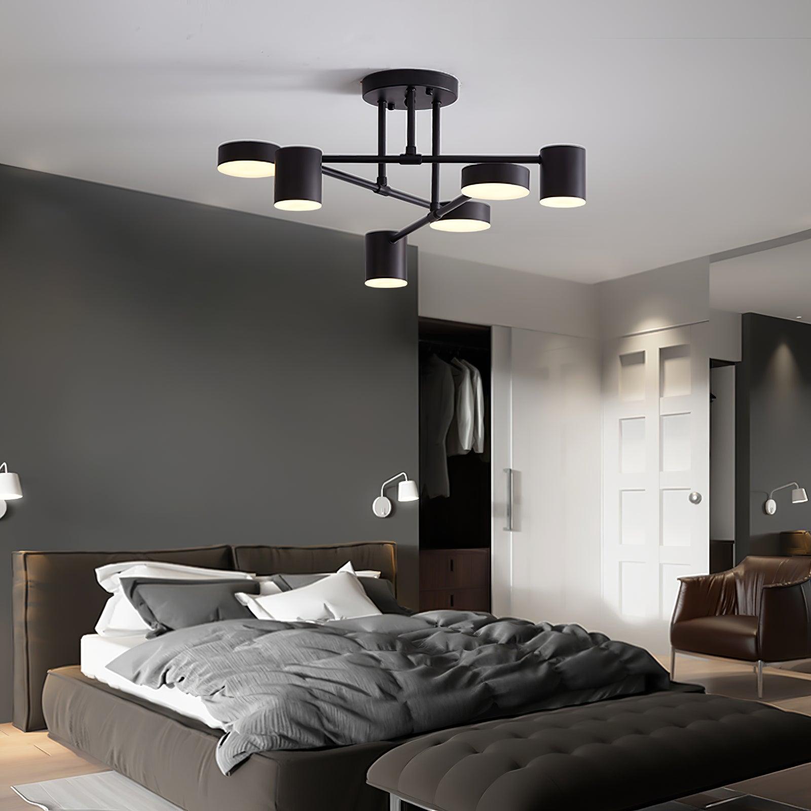 Sputnik Ceiling Light-Neutral Decor