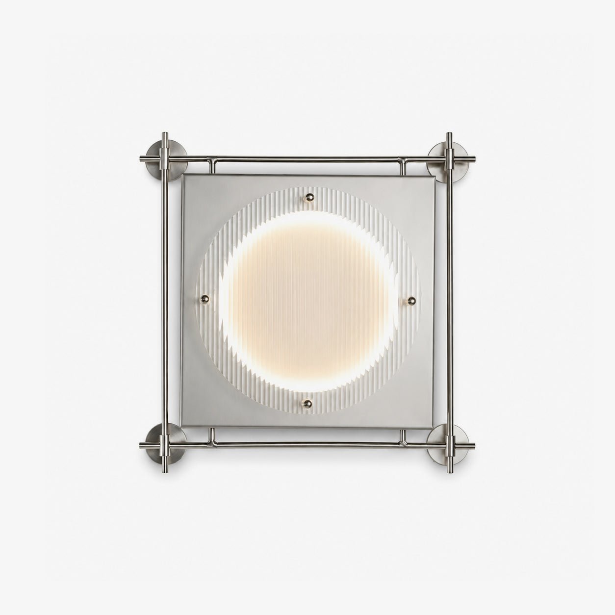 Square Frame LED Sconce-Neutral Decor