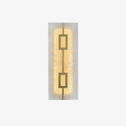 Alvelor Geometric Alabaster Wall Light-Neutral Decor