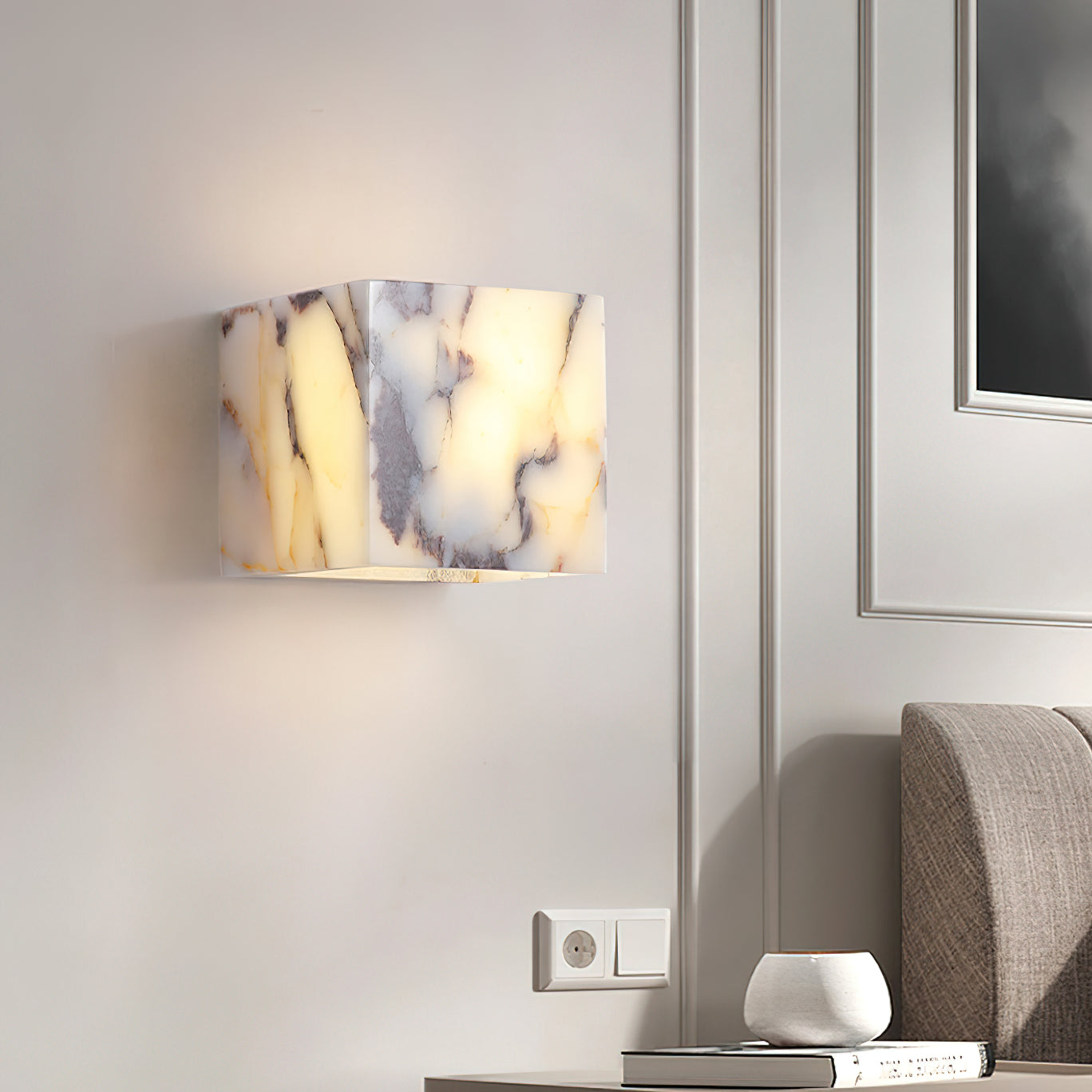 Marina Marble Wall Lamp