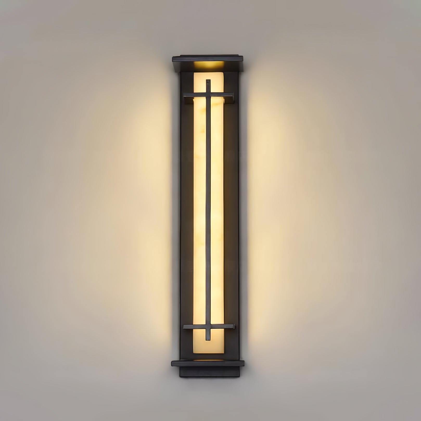 Avelo Glass Wall Light-Neutral Decor